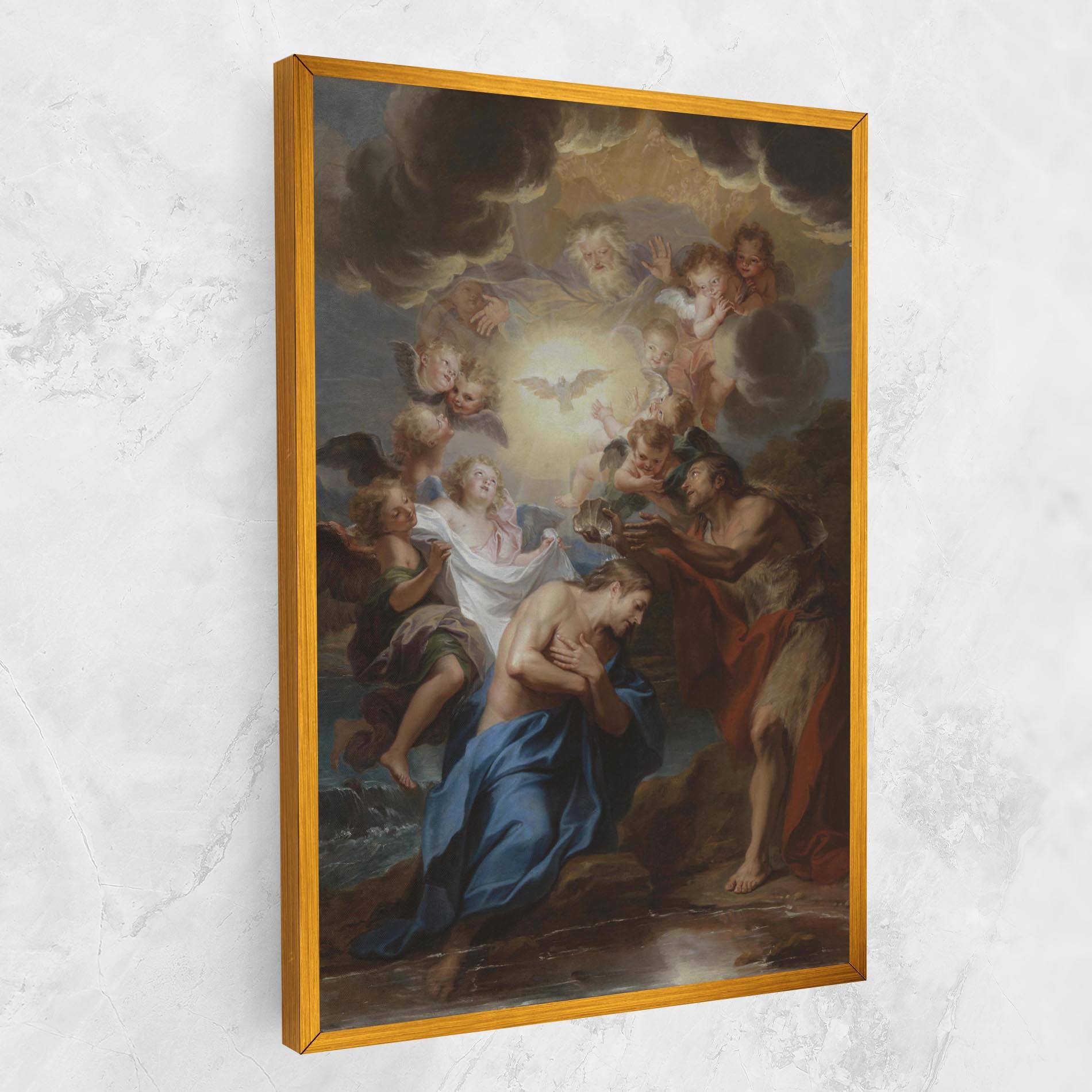 Leinwandbild Divine Yellow Light mockup 1