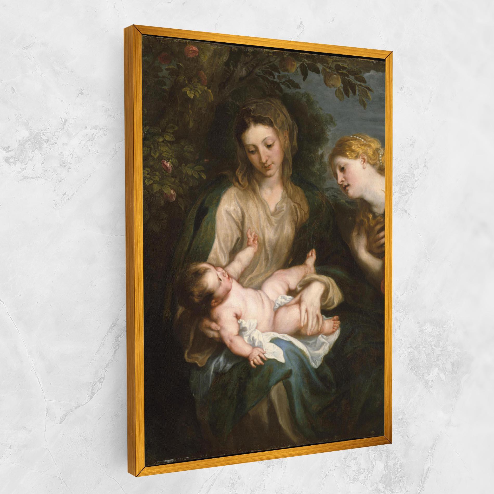 Leinwandbild Looking At Baby mockup 1