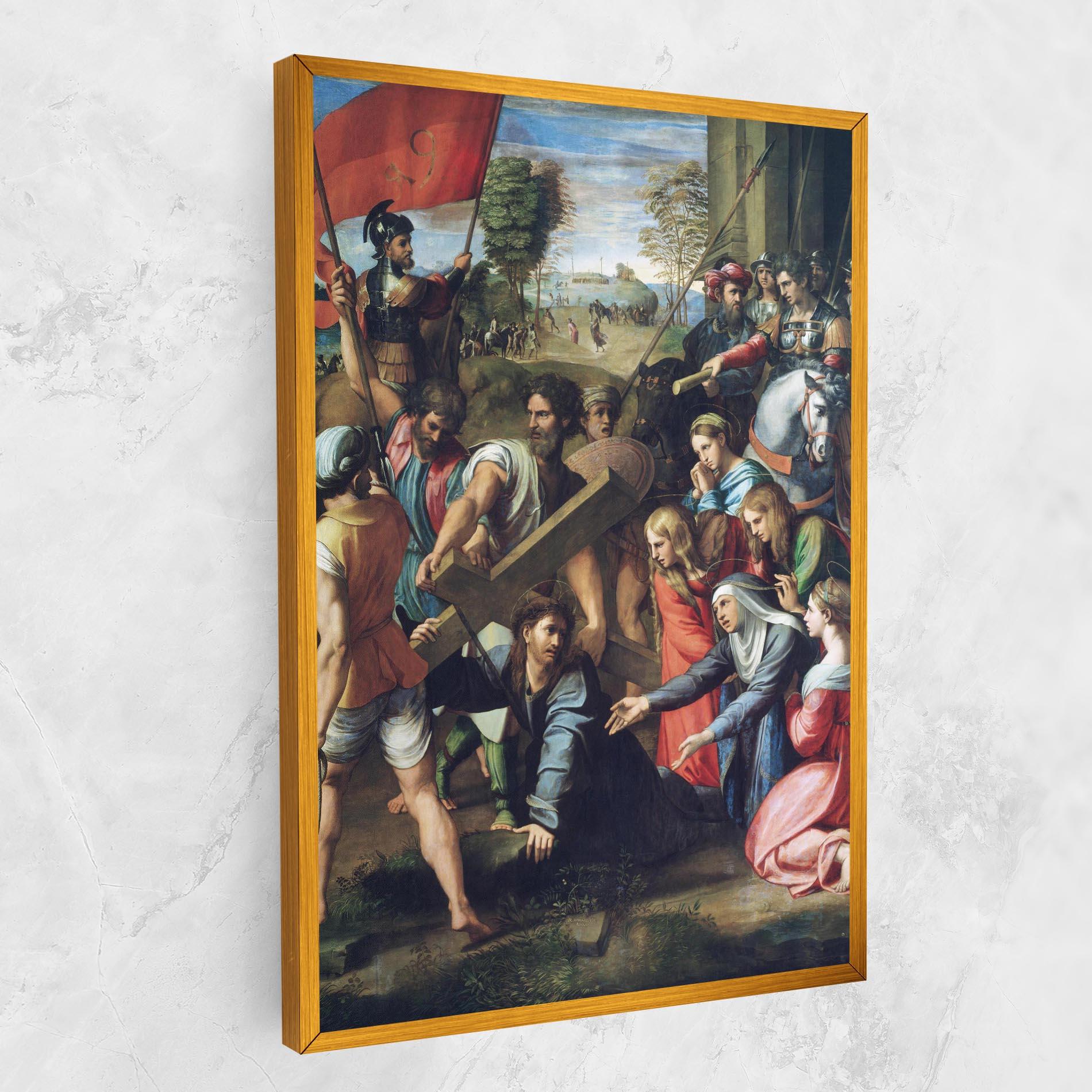 Leinwandbild Taking The Cross mockup 1