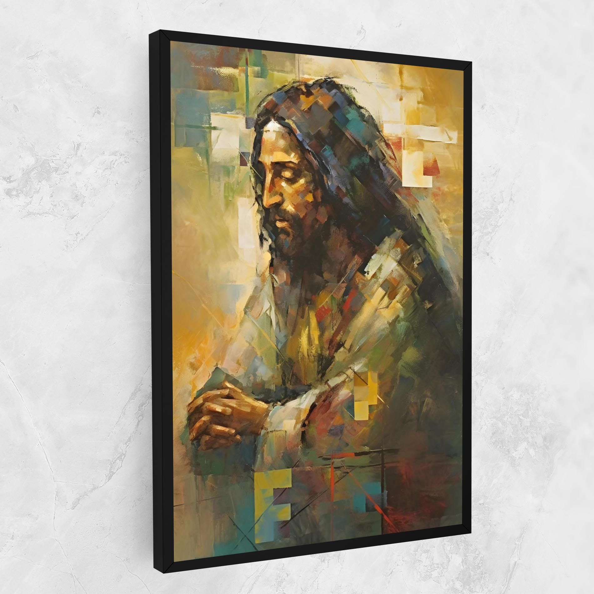 Christ Painting Art mockup 1