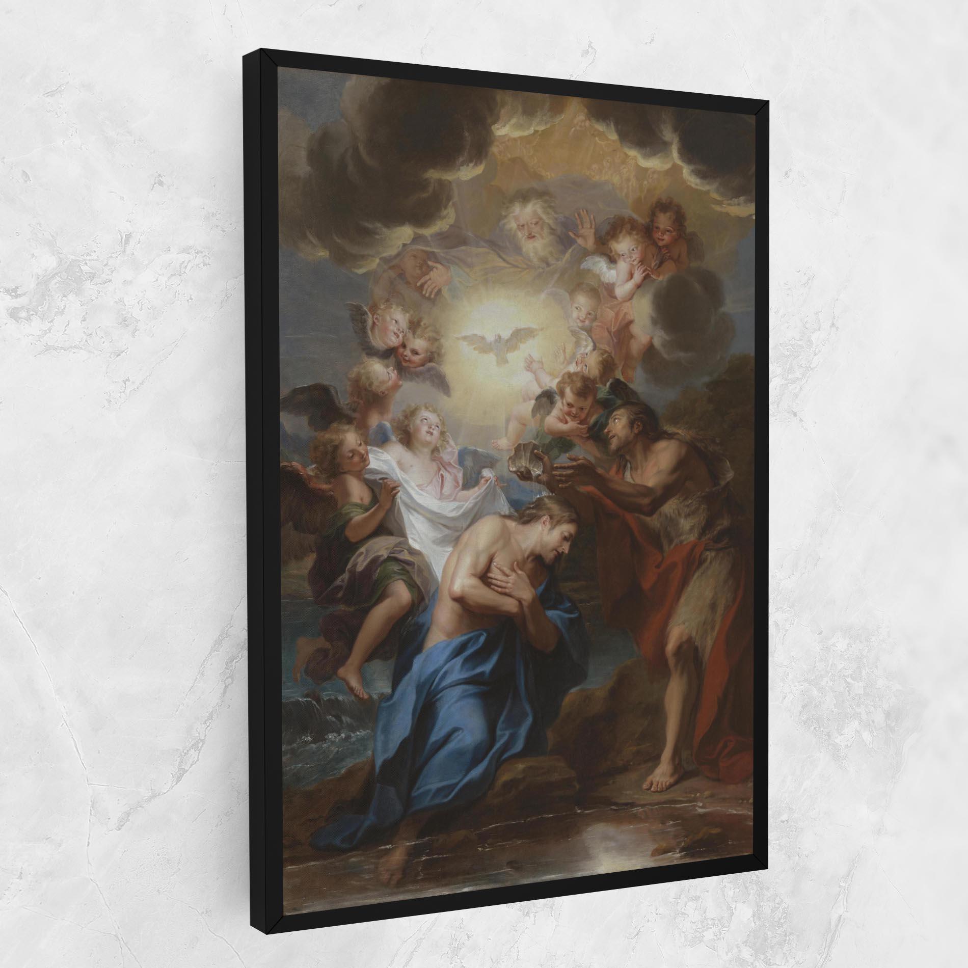 Leinwandbild Divine Yellow Light mockup 1