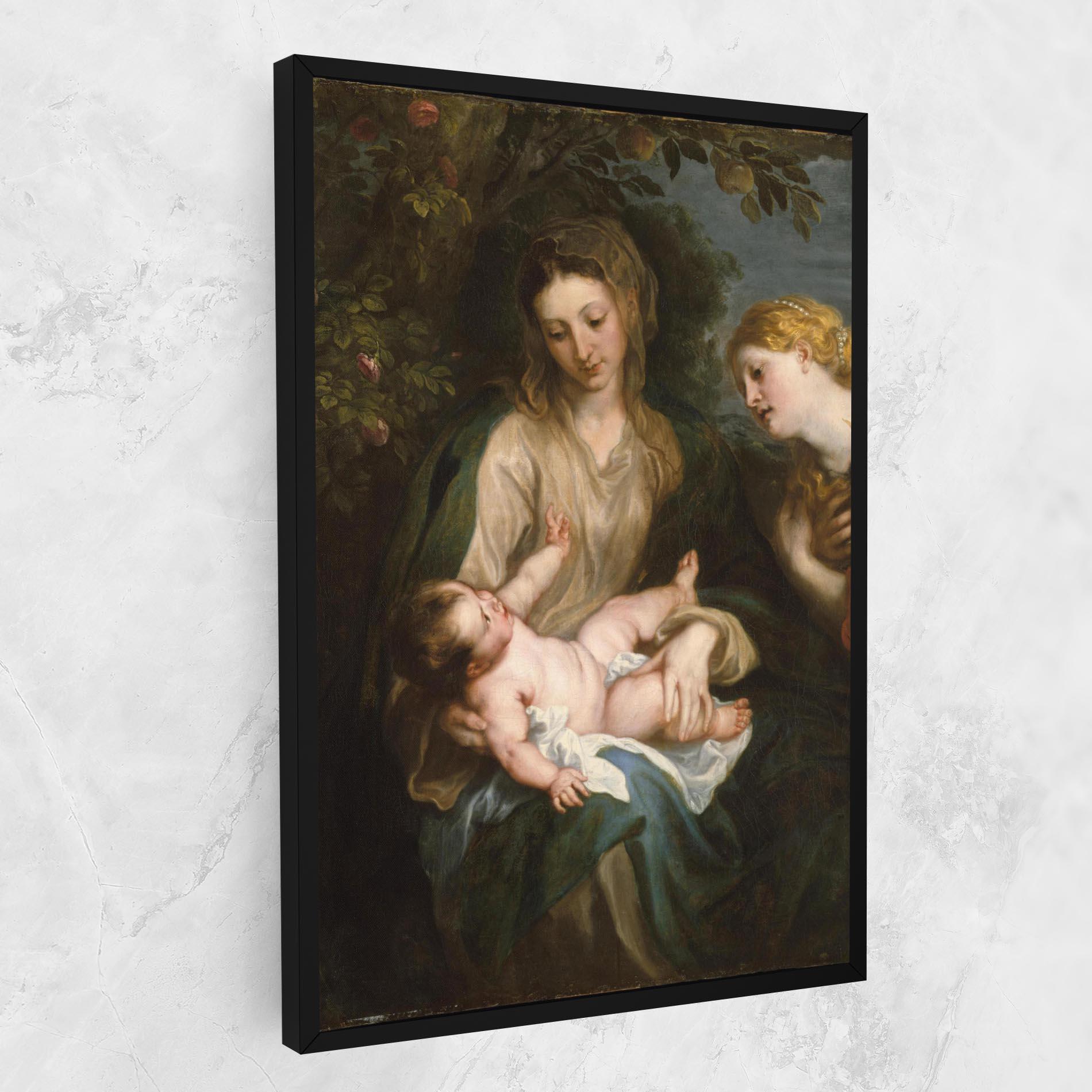 Leinwandbild Looking At Baby mockup 1