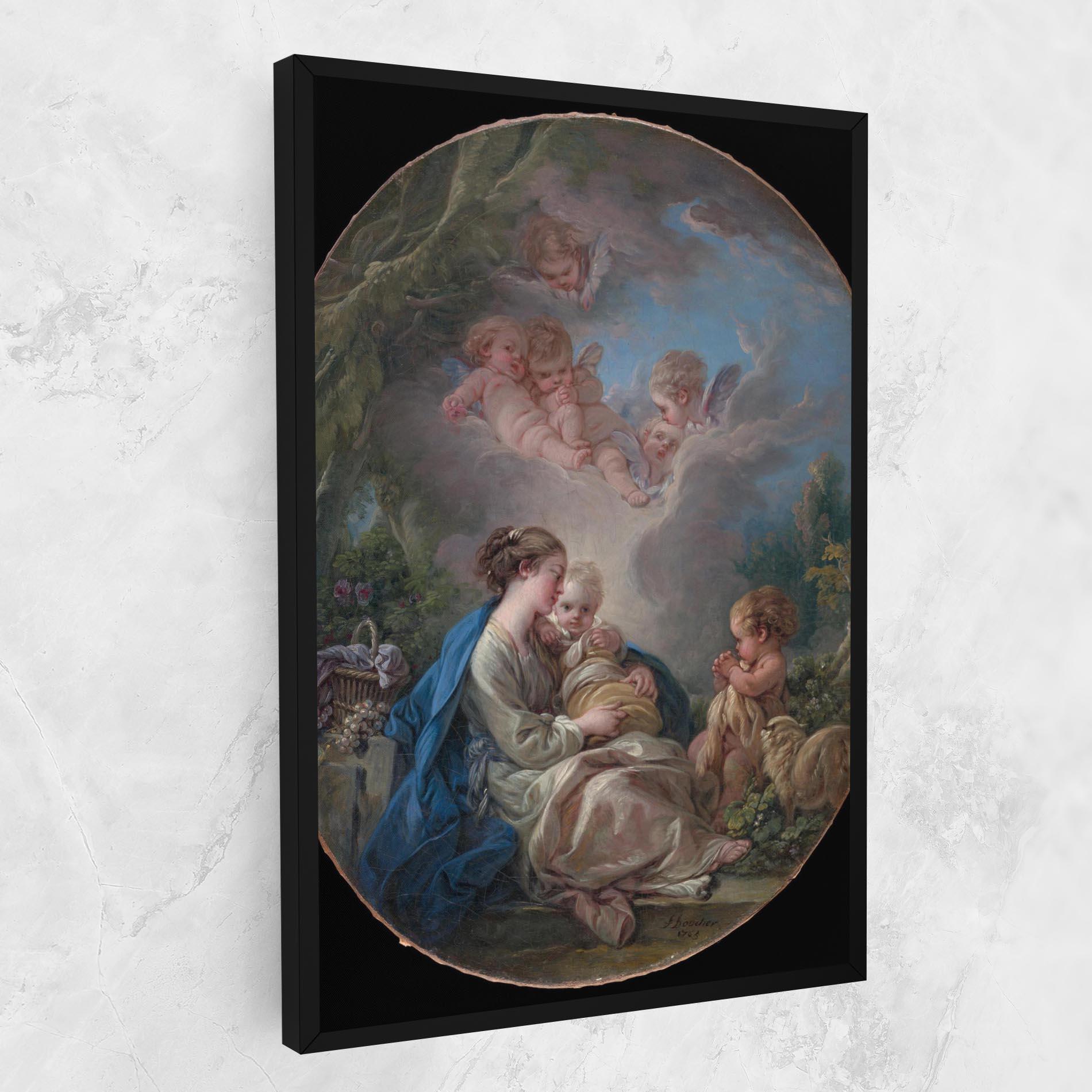 Leinwandbild Religious Circle mockup 1