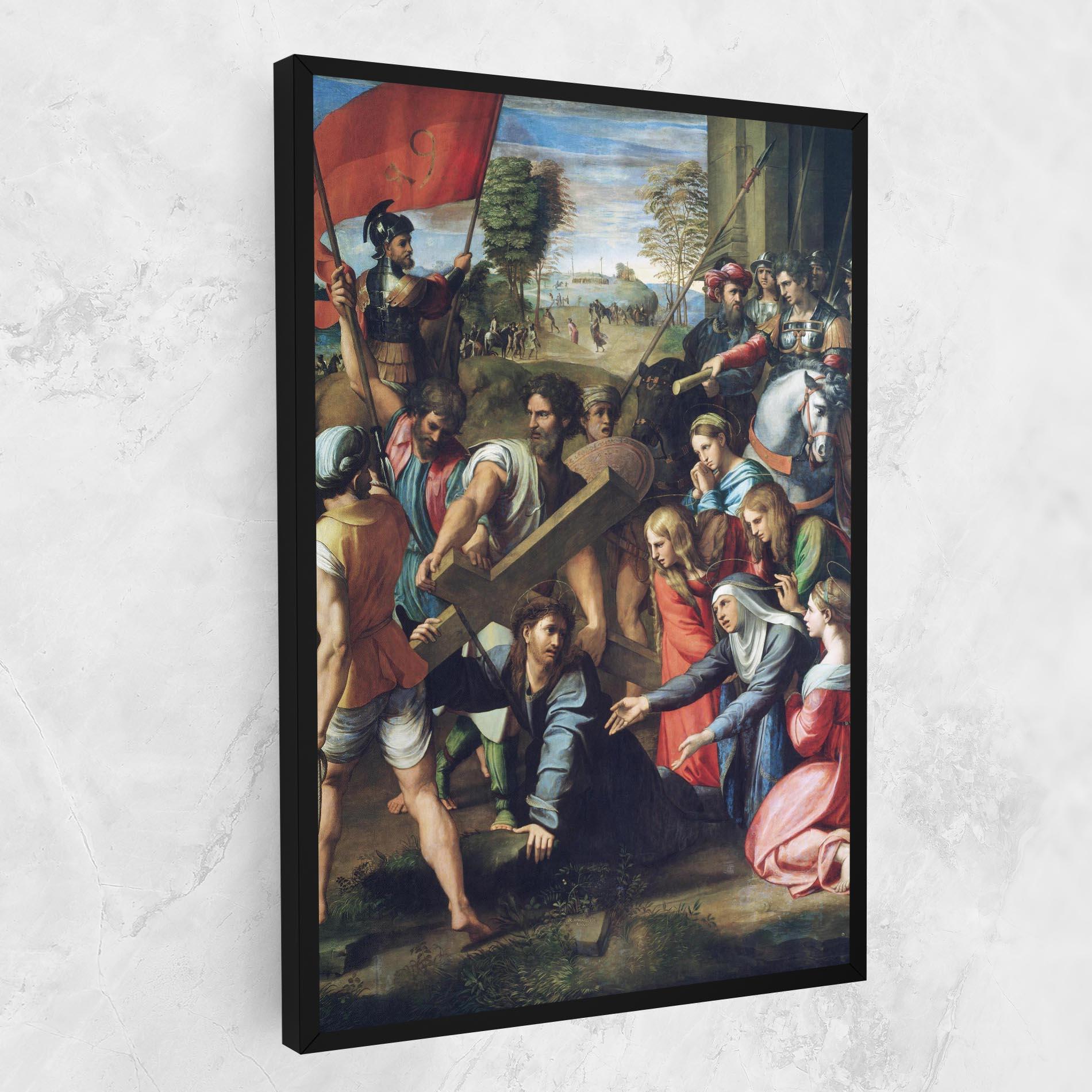 Leinwandbild Taking The Cross mockup 1