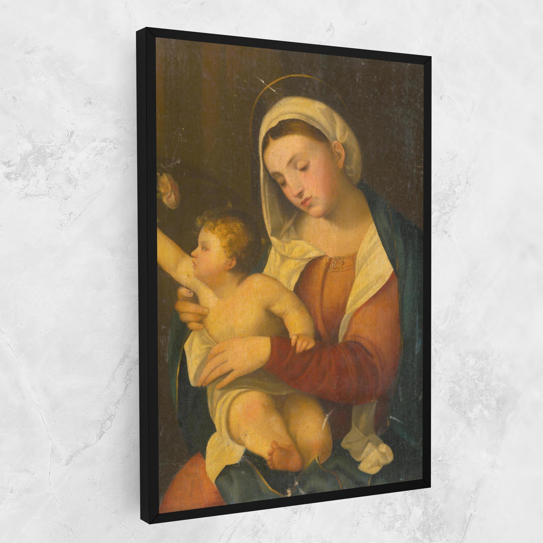 Leinwandbild Yellow Light Baby mockup 1