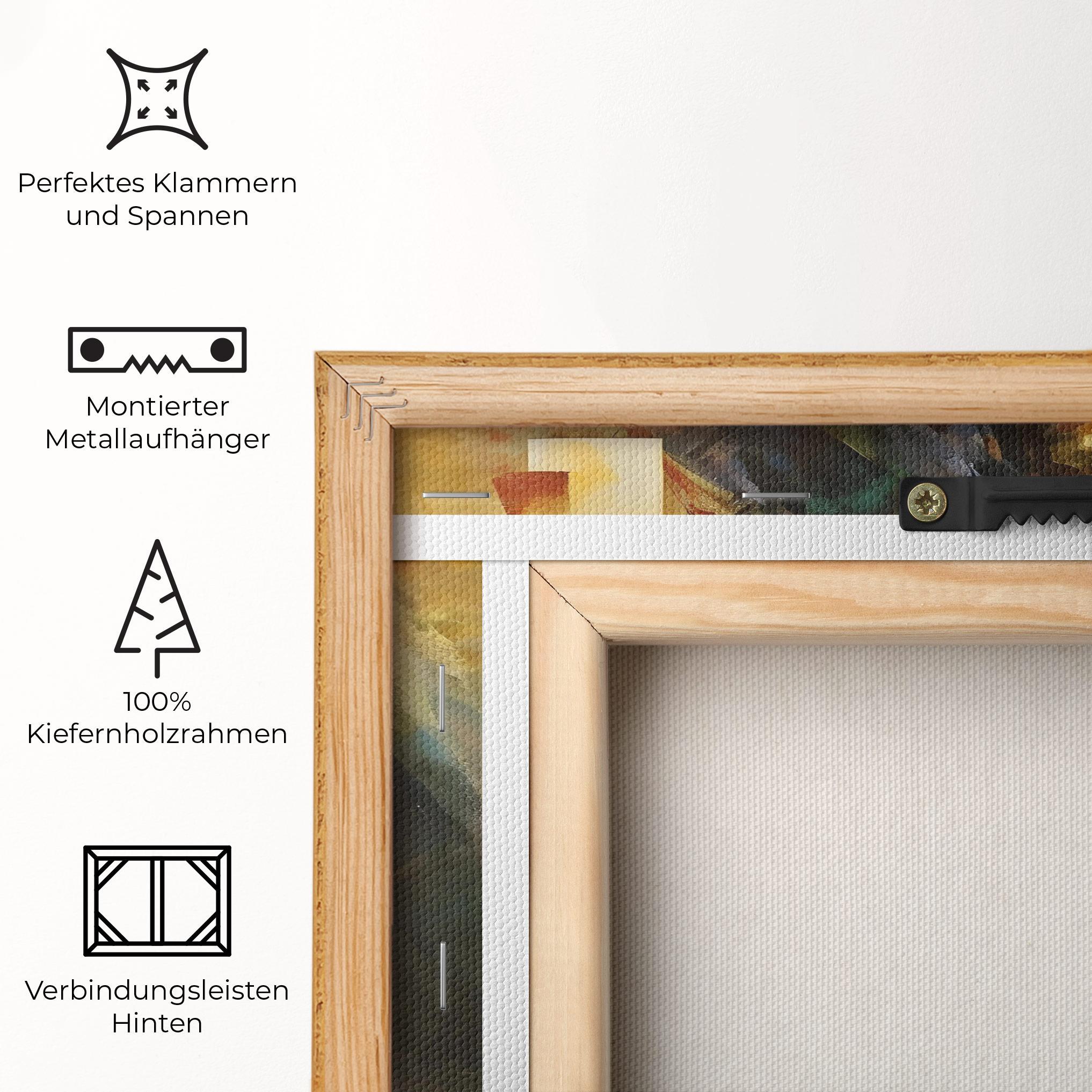 Leinwandbild Christ Painting Art mockup 5