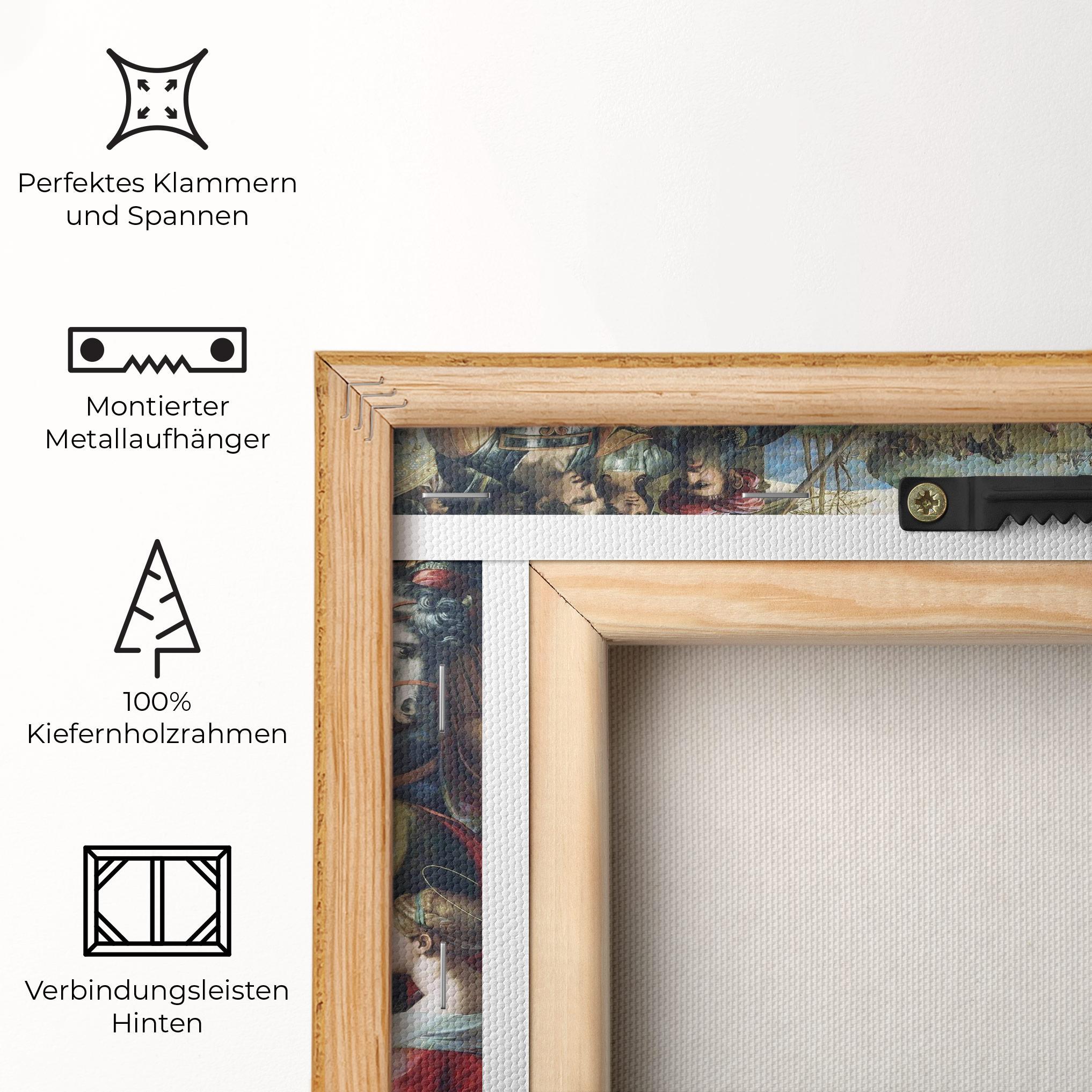 Leinwandbild Taking The Cross mockup 5