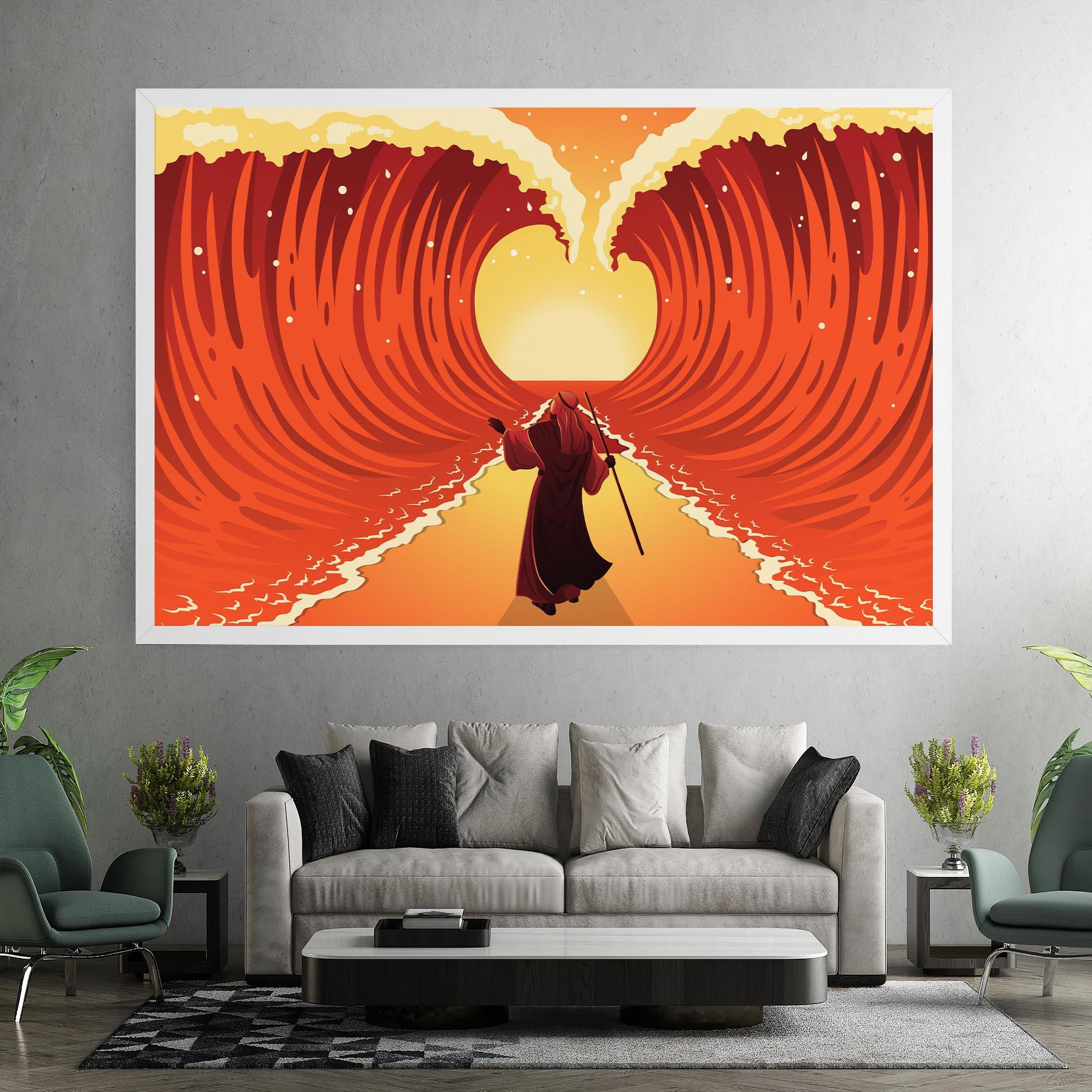Leinwandbild Moses mockup 7