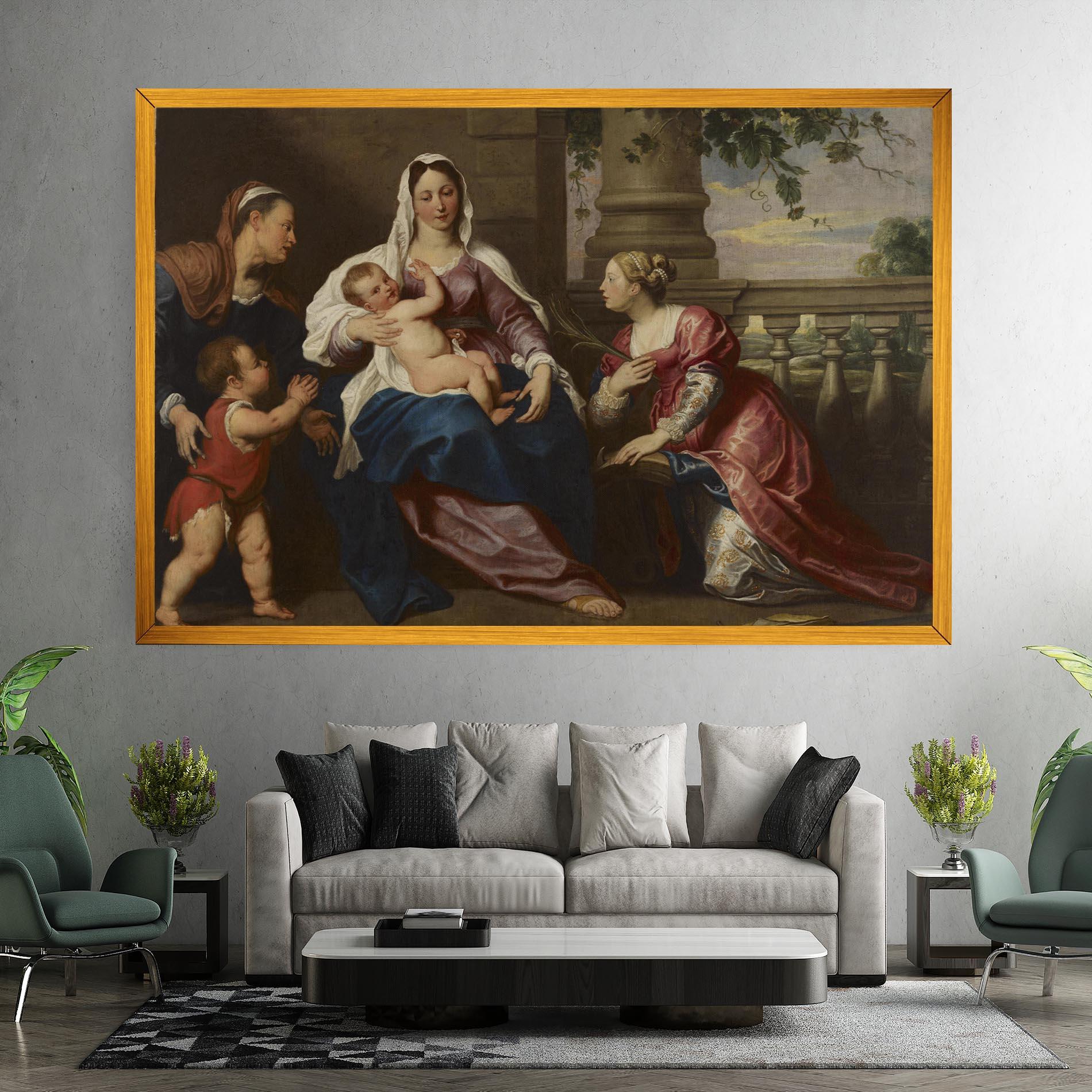 Leinwandbild Risen Glory mockup 7