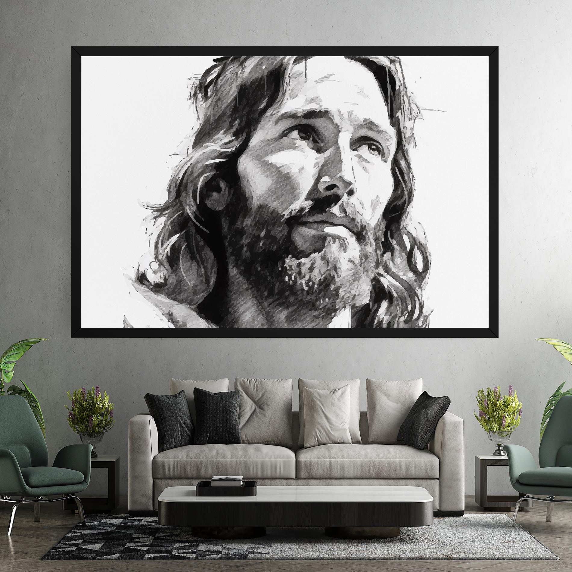 Jesus Drawing mockup 7