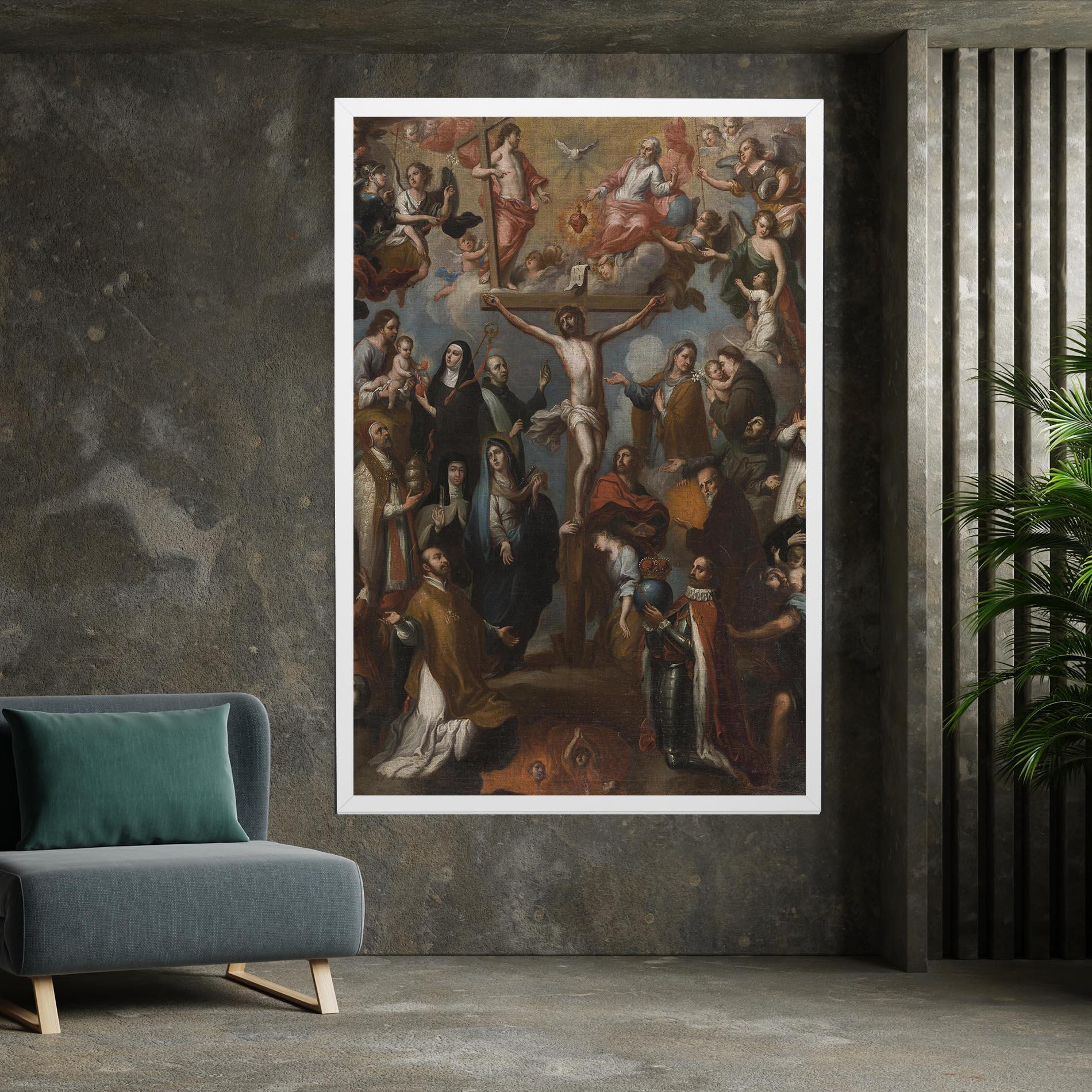 Leinwandbild On The Cross mockup 7