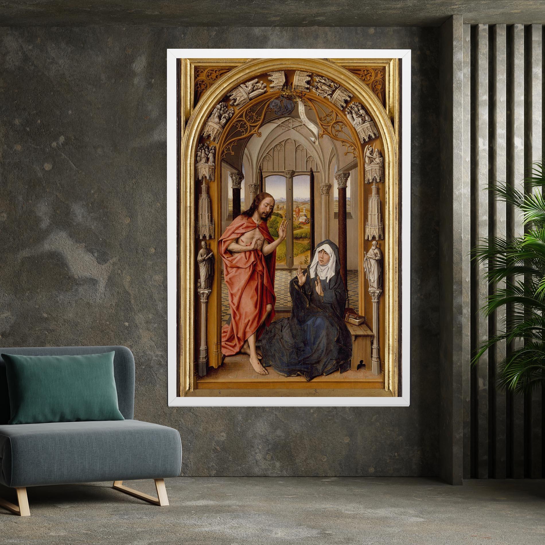 Leinwandbild Religious Sunny Day mockup 7