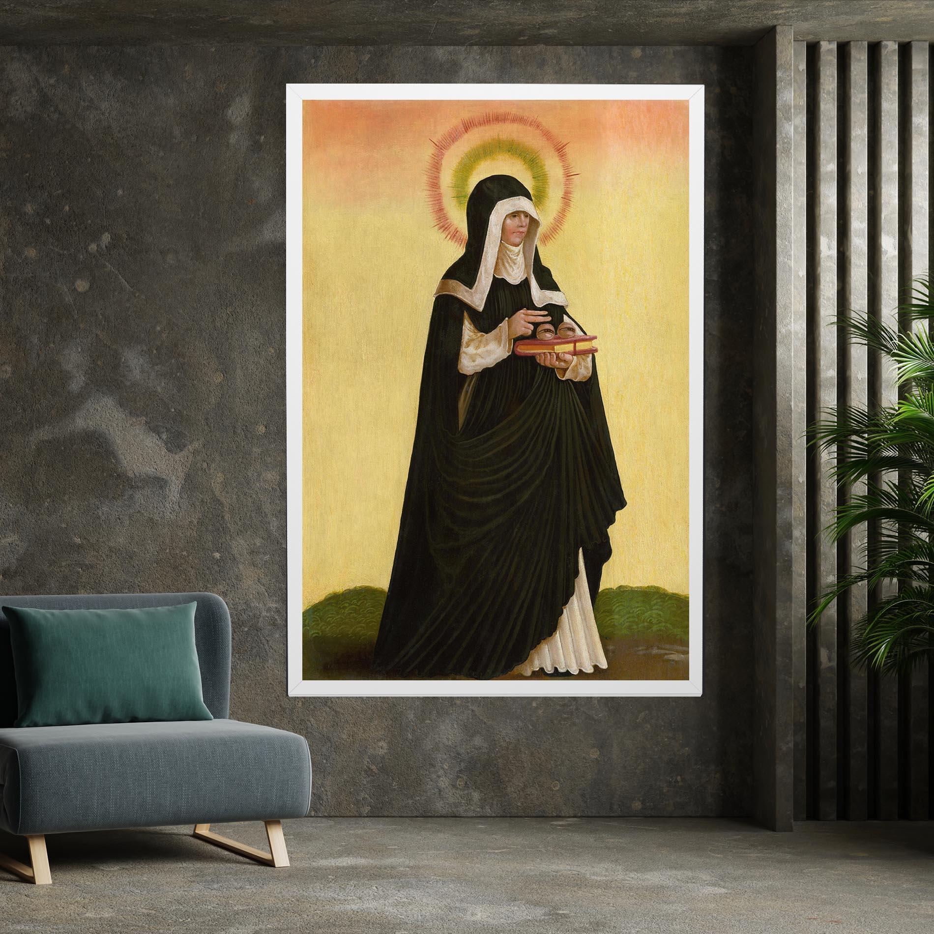 Leinwandbild Religious Walk mockup 7