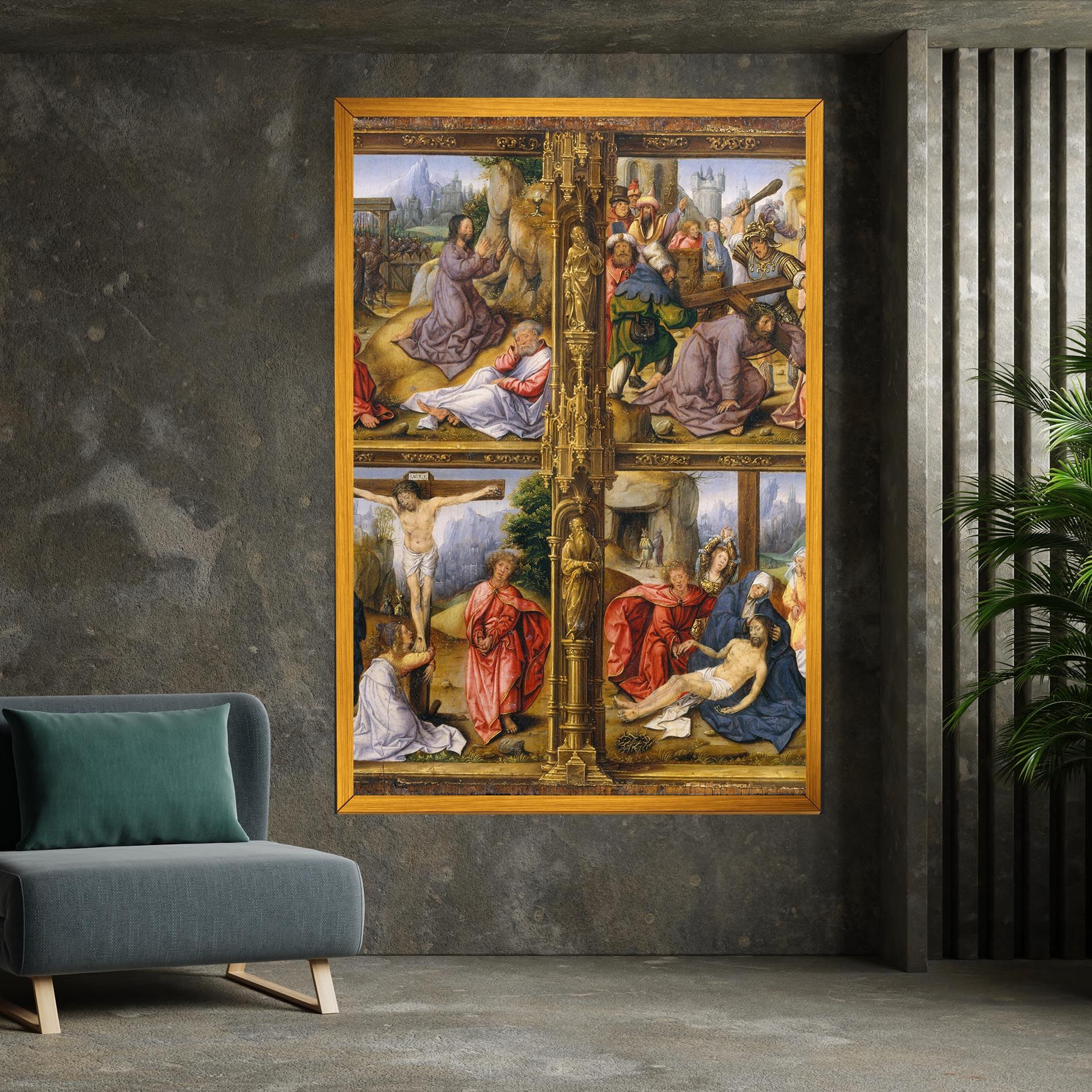 Gold Window View mockup 7