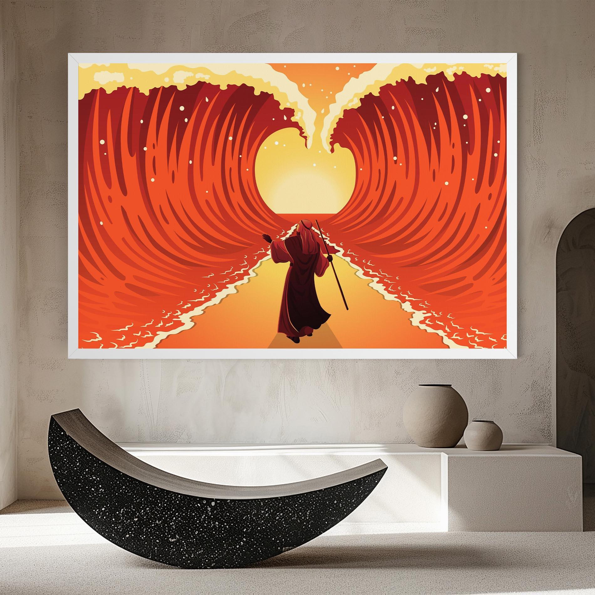 Leinwandbild Moses mockup 8