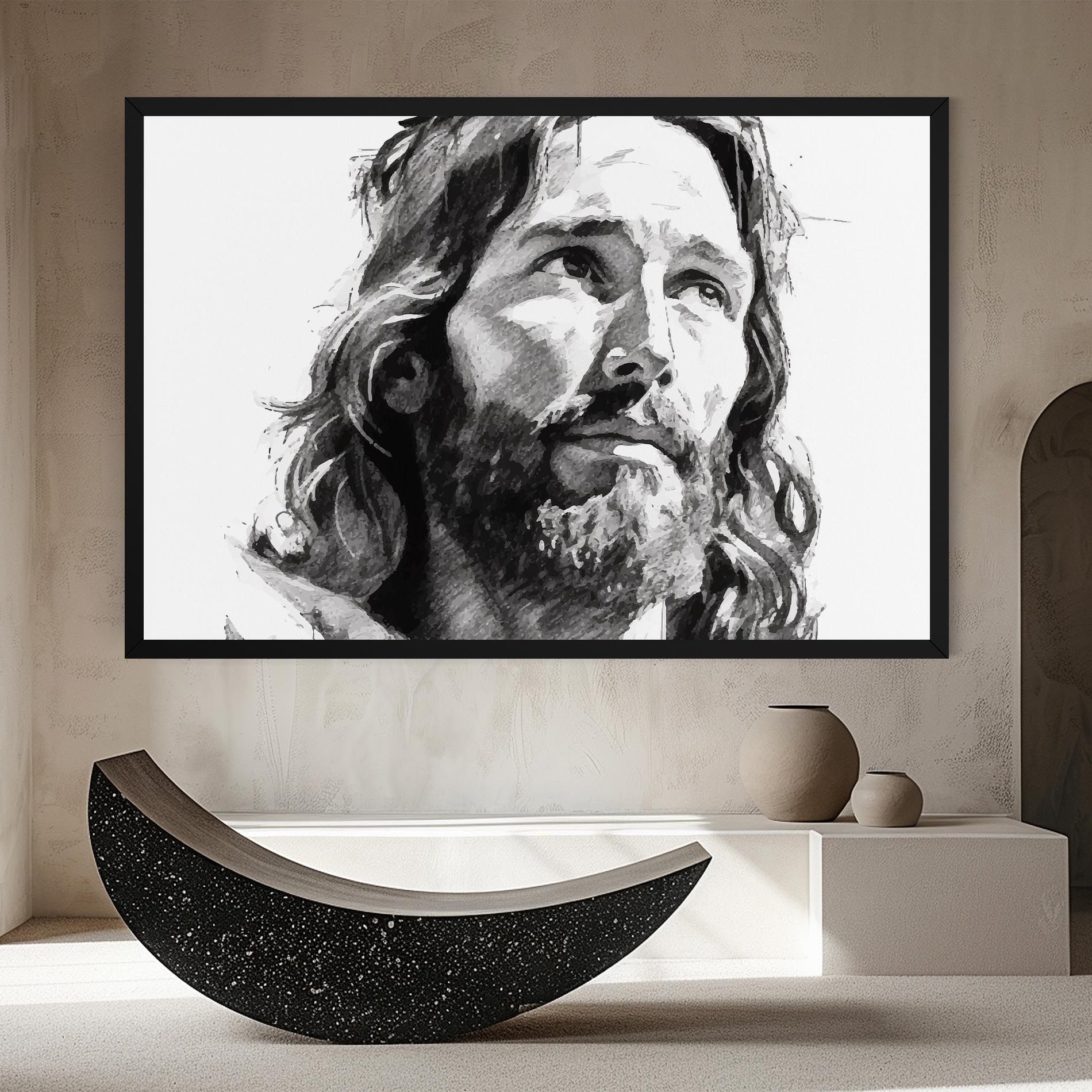 Jesus Drawing mockup 8