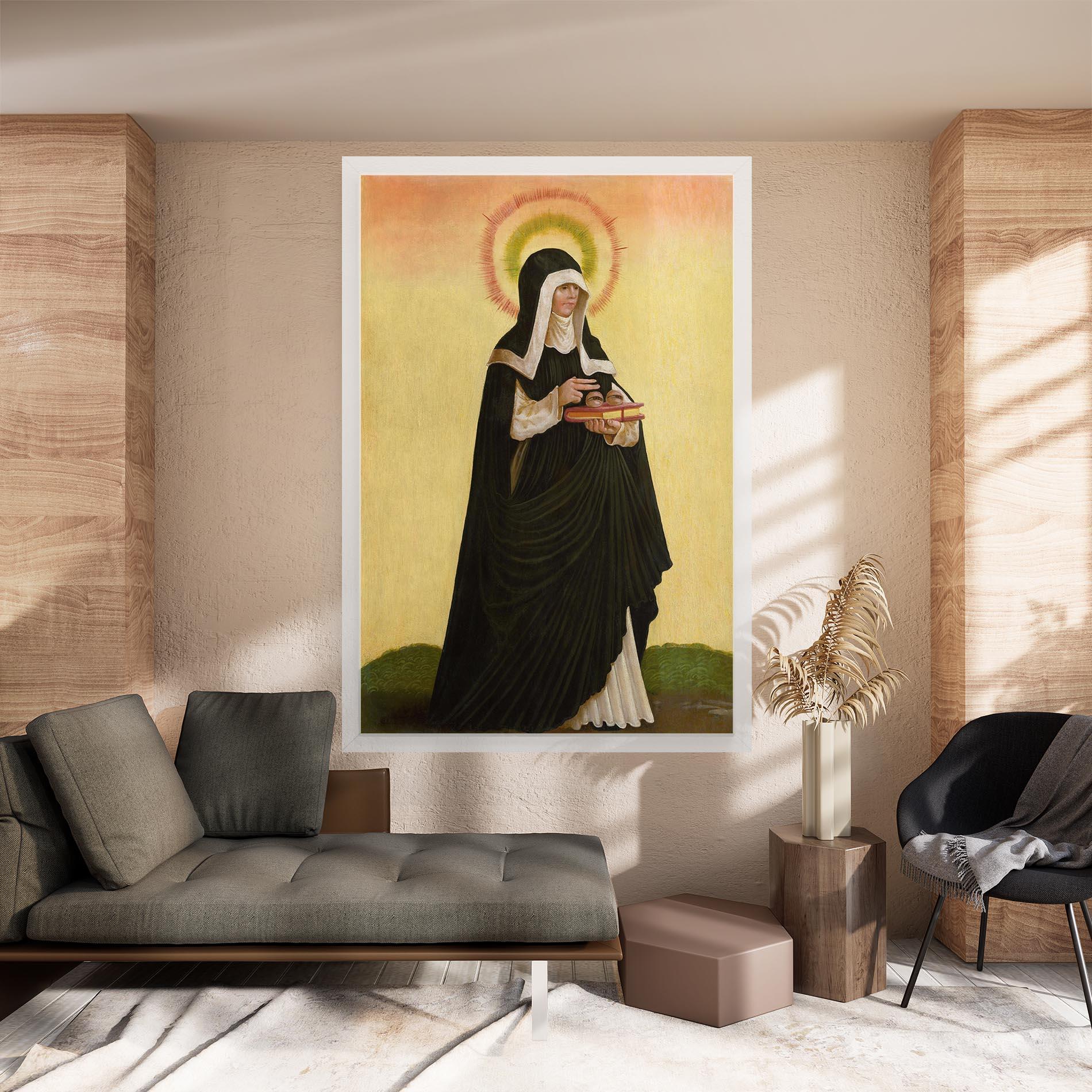 Leinwandbild Religious Walk mockup 8