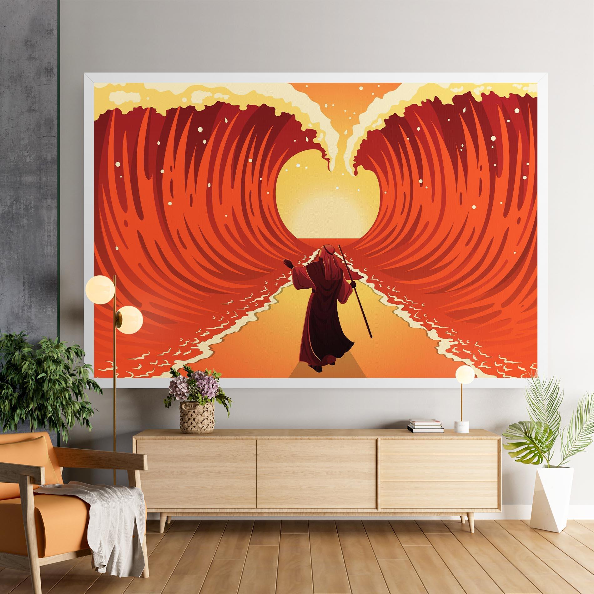 Leinwandbild Moses mockup 9