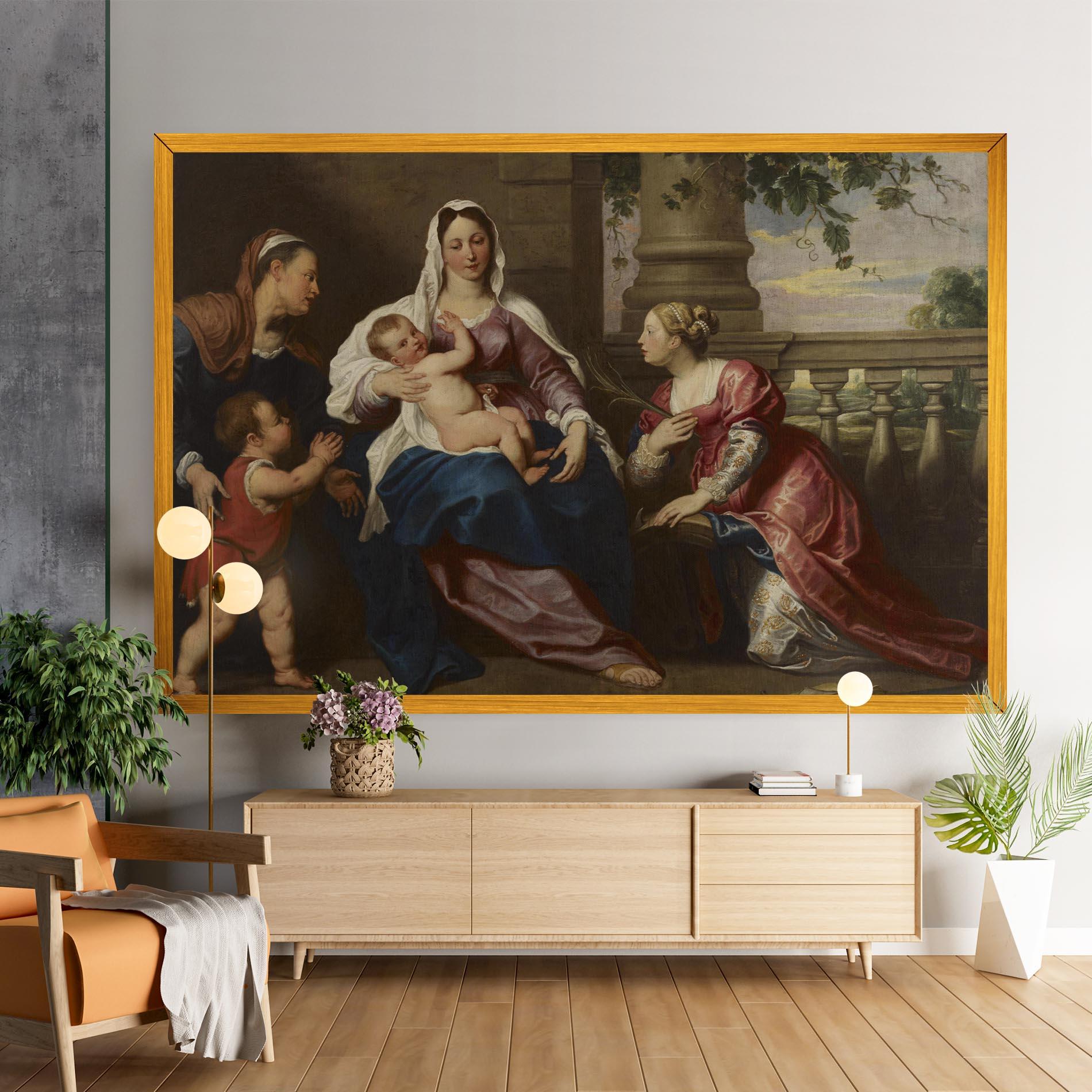 Leinwandbild Risen Glory mockup 9