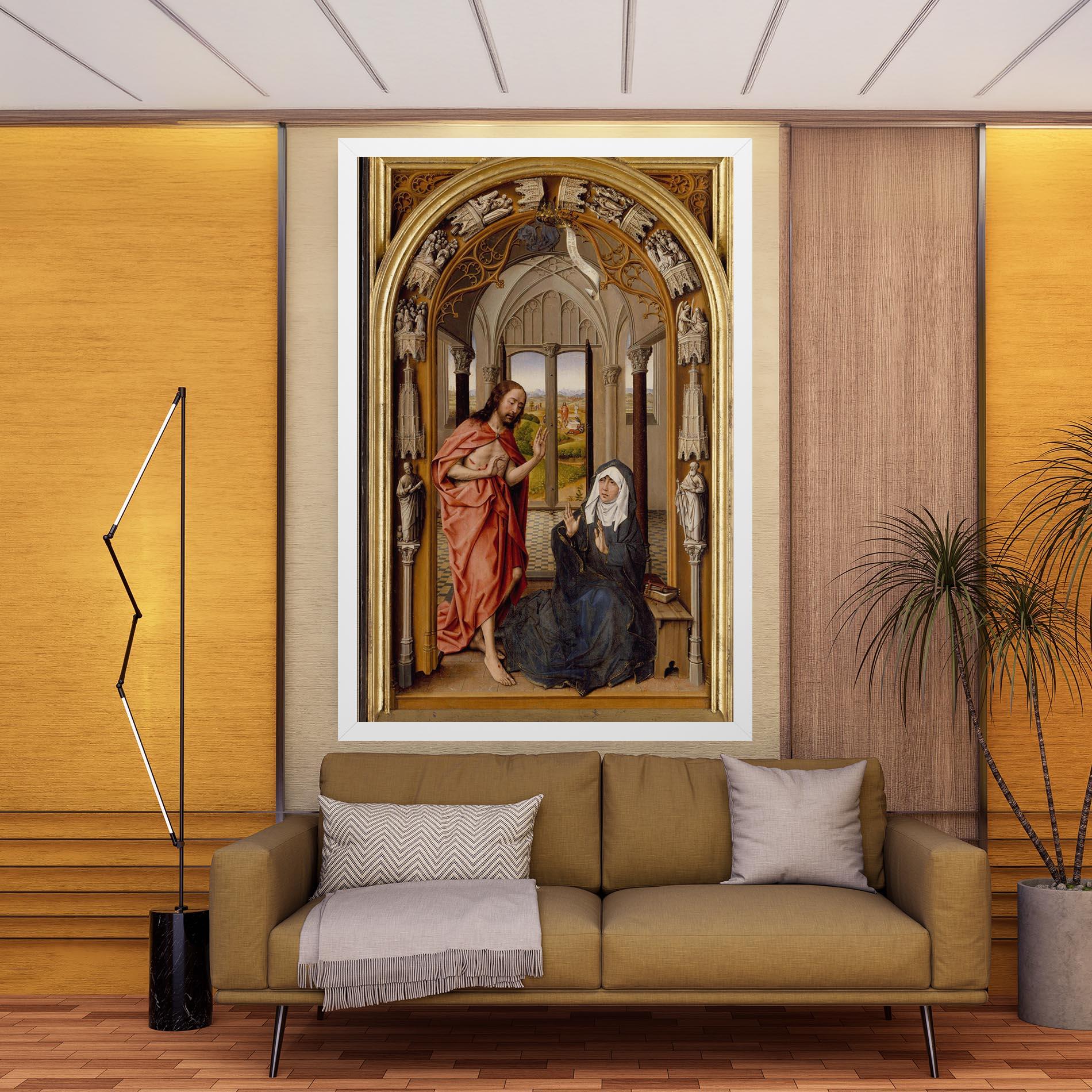 Leinwandbild Religious Sunny Day mockup 9