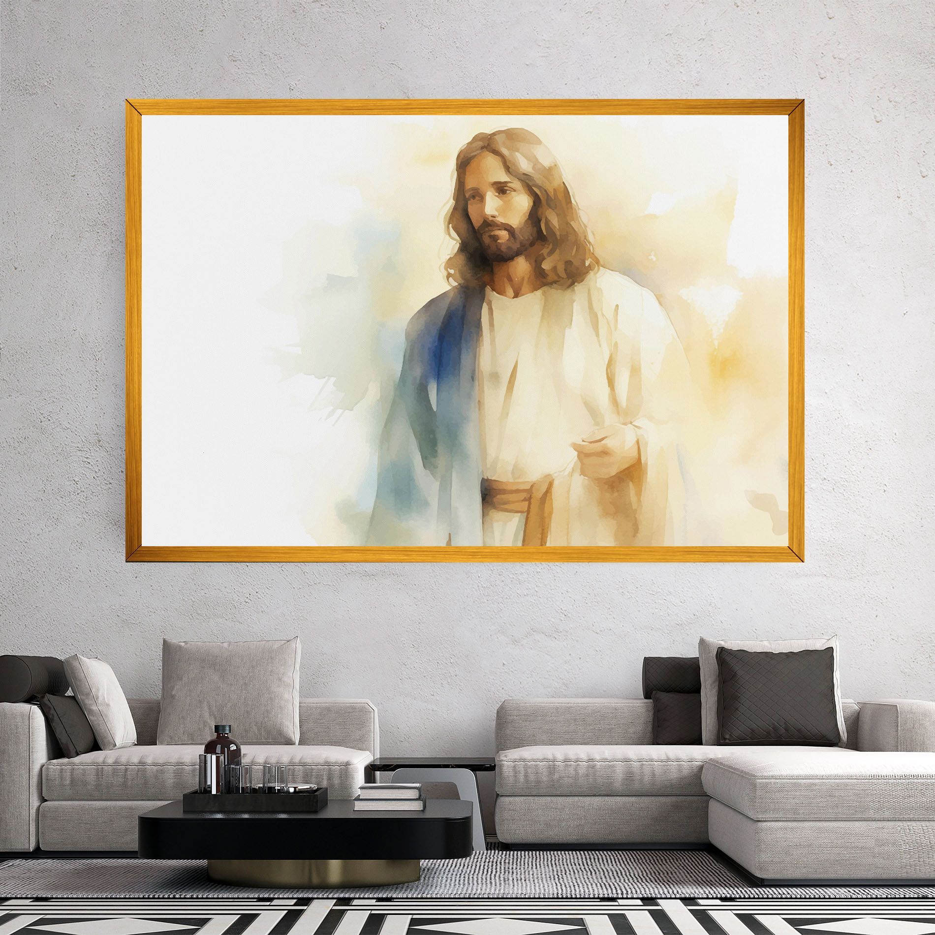 Jesus Light Art mockup 2