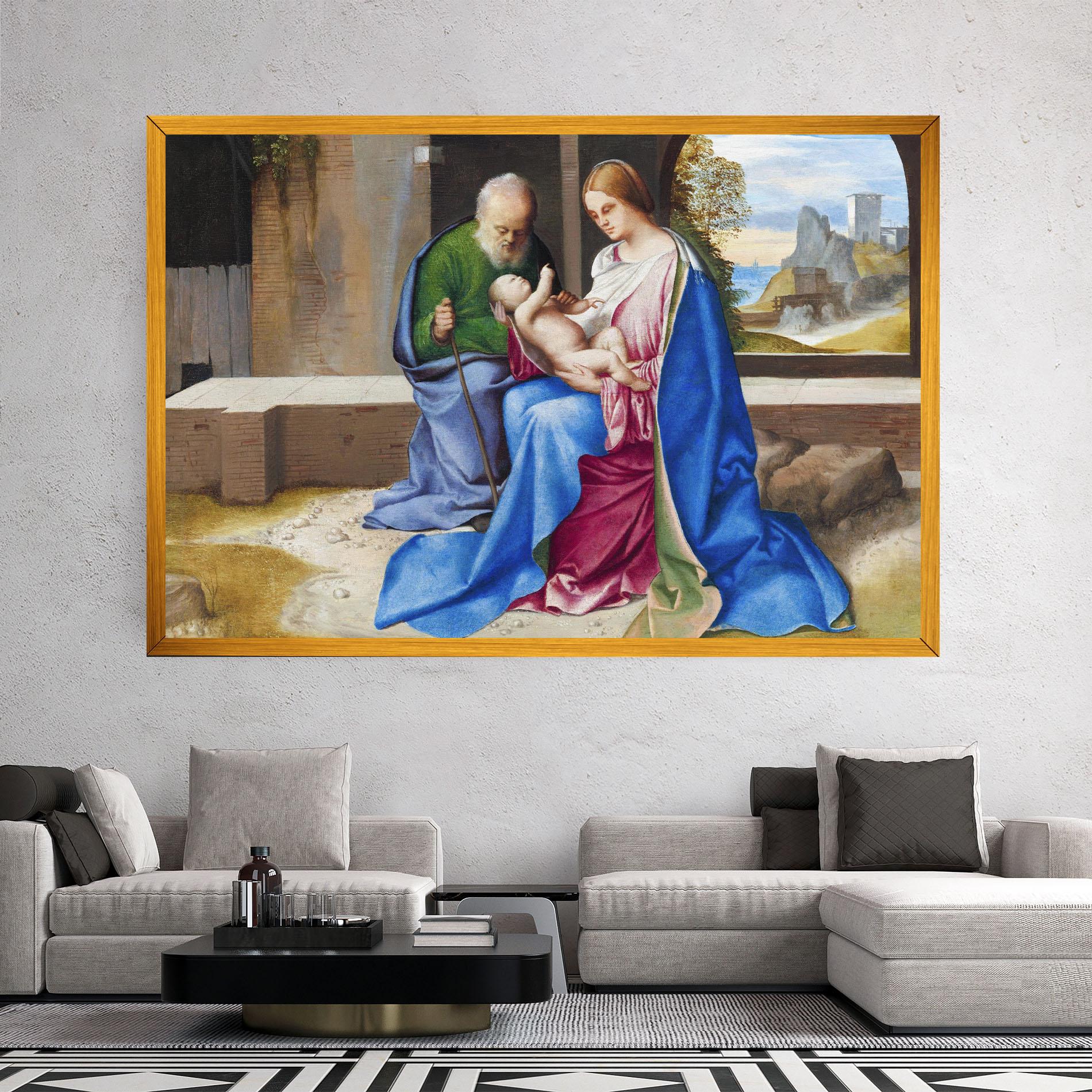 Leinwandbild Little Baby Art mockup 2