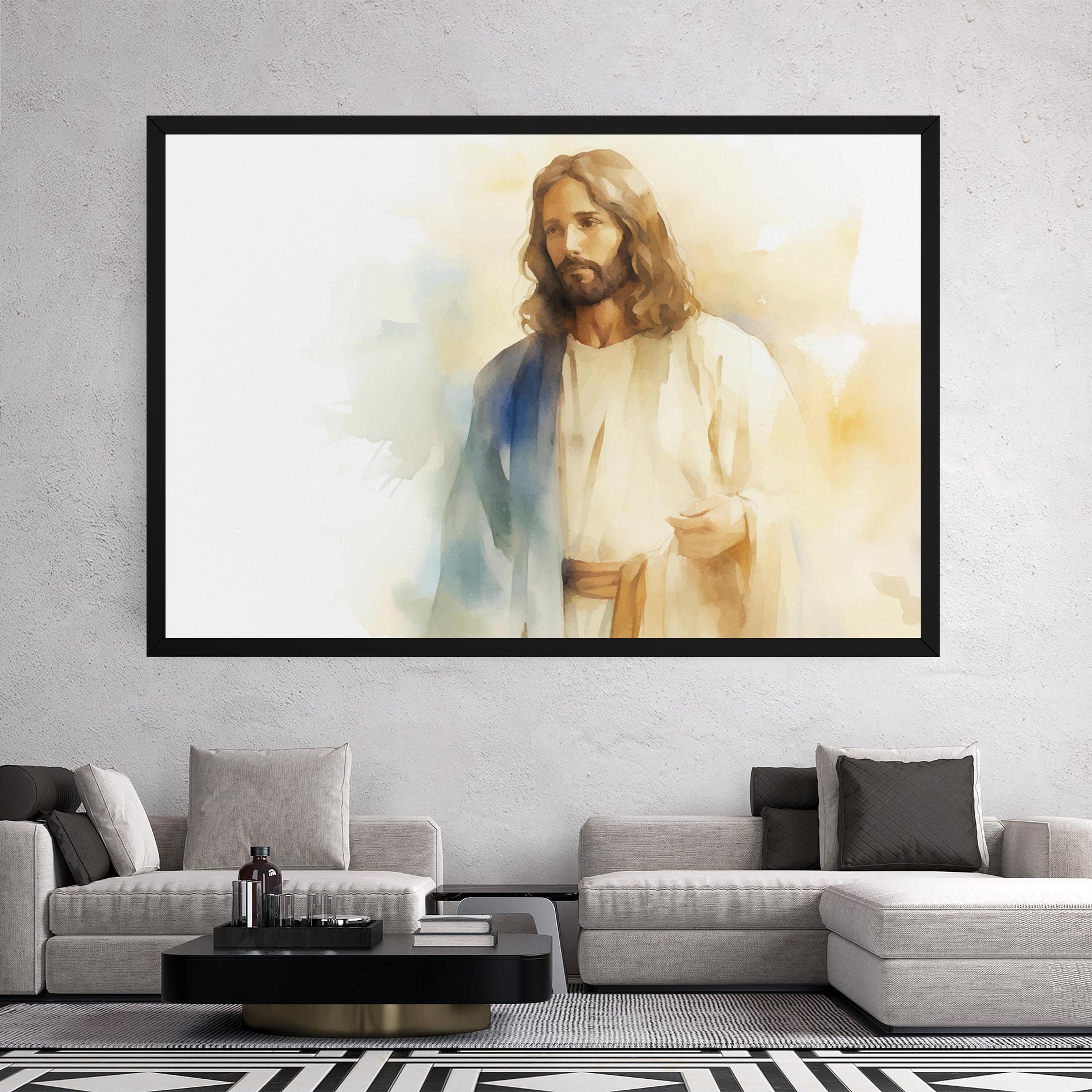 Jesus Light Art mockup 2