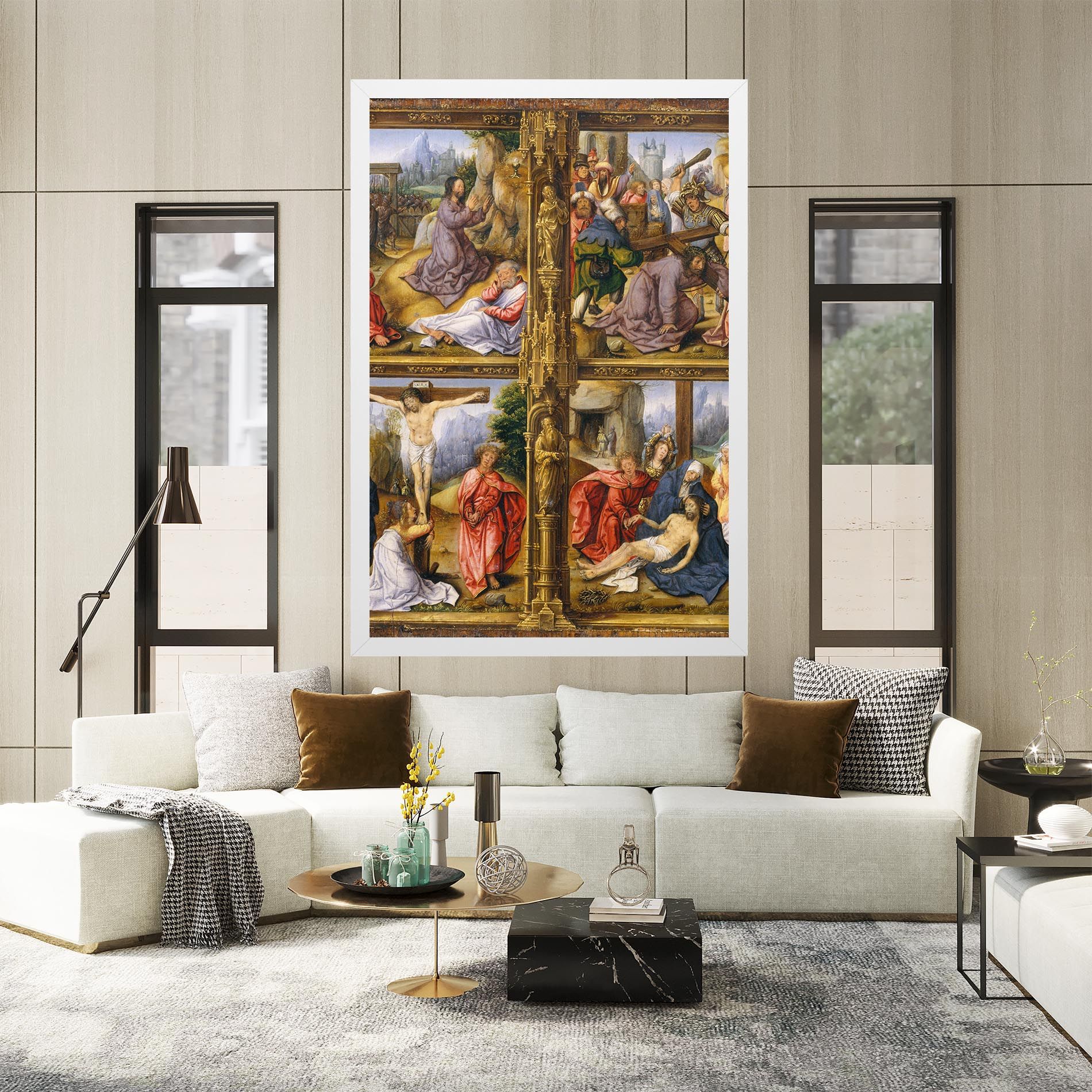 Gold Window View mockup 2