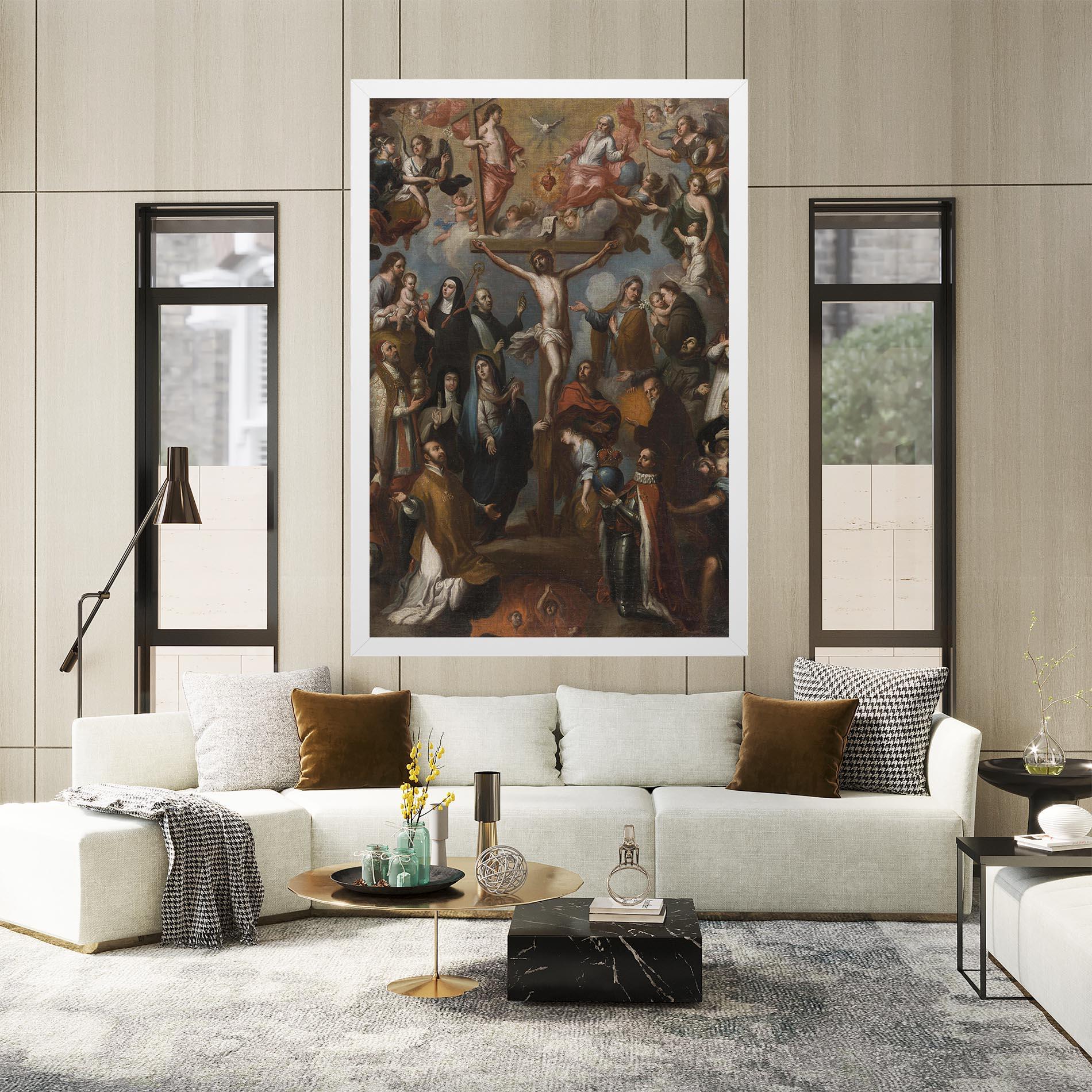 Leinwandbild On The Cross mockup 2