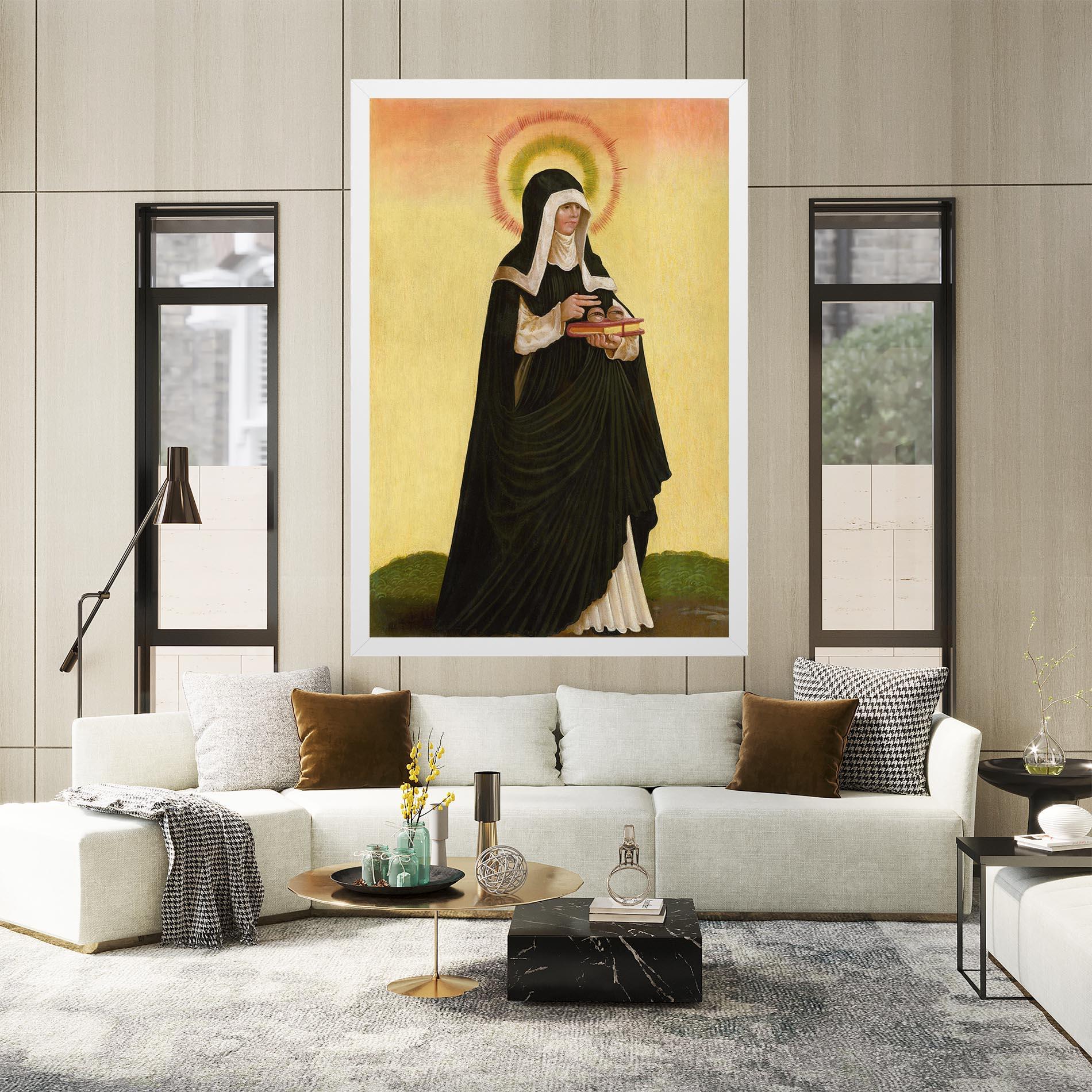 Leinwandbild Religious Walk mockup 2