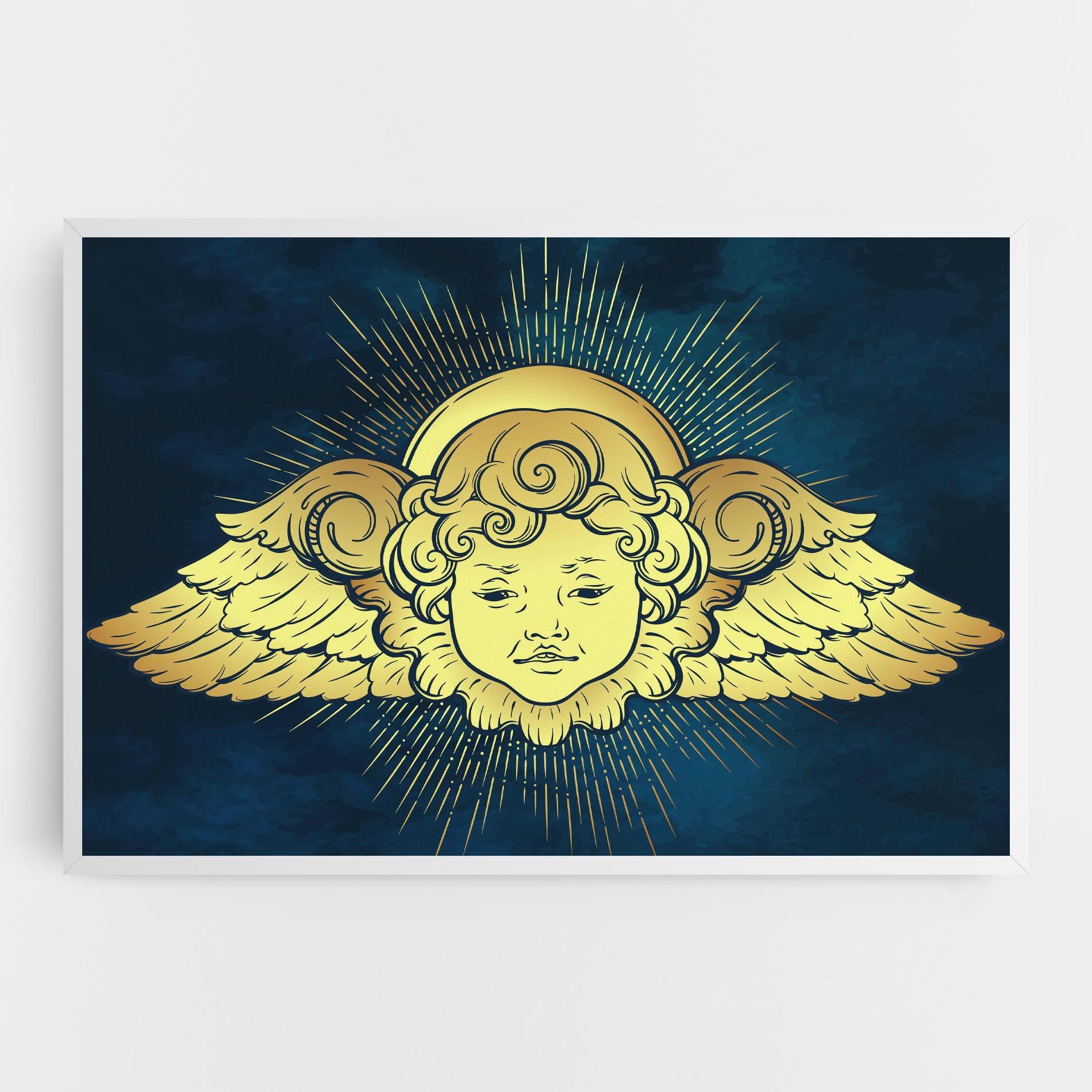 Angel Gold Head mockup 0