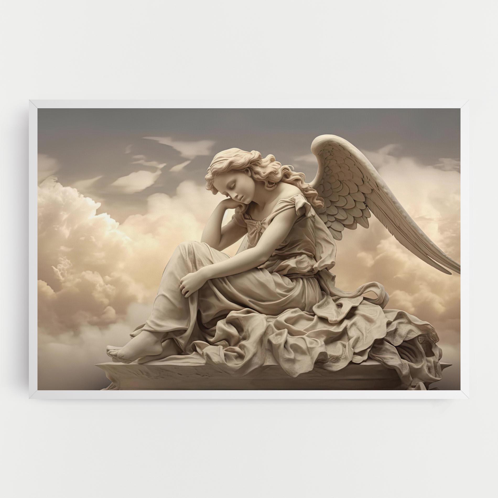 Leinwandbild Angel Guardian Cloud mockup 0