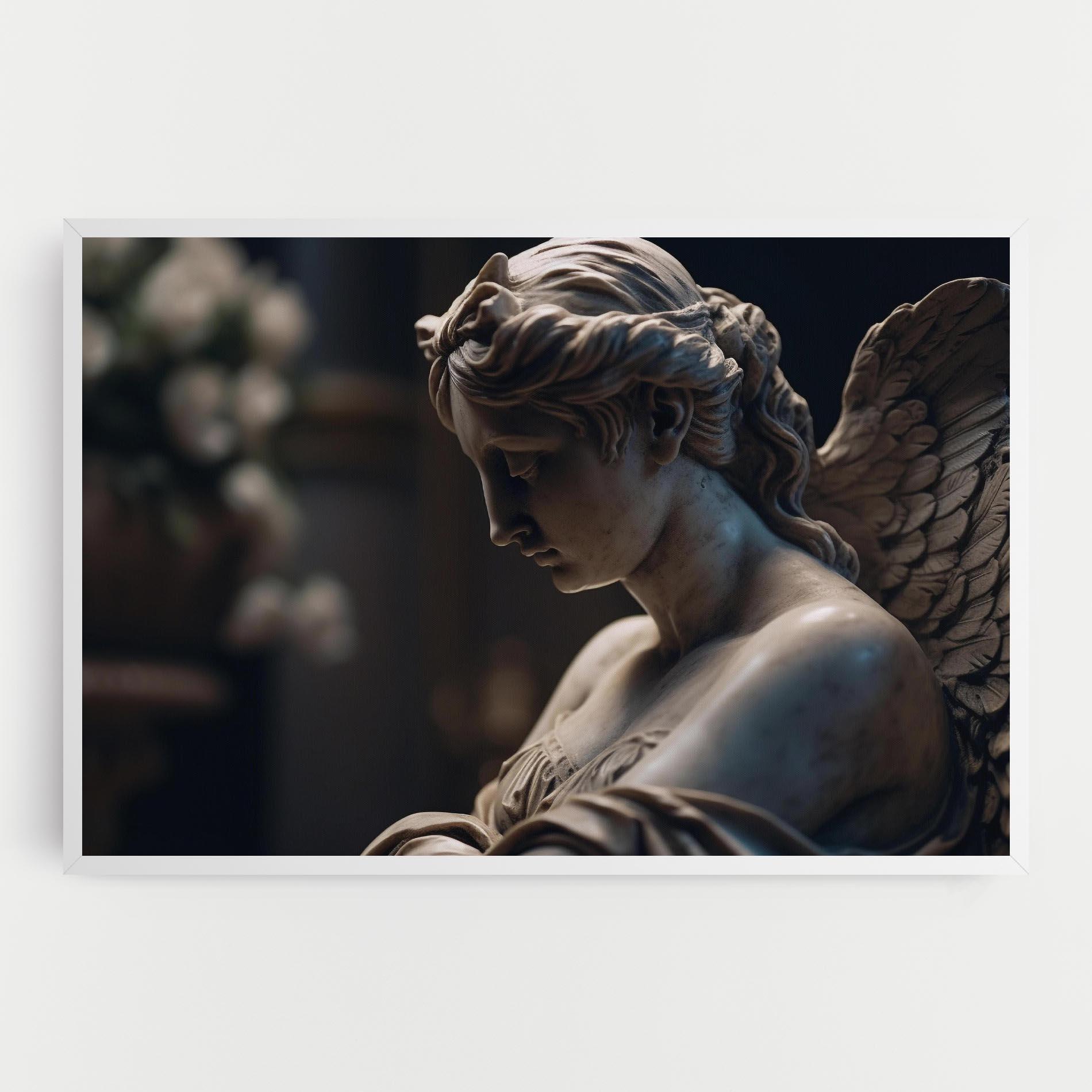 Leinwandbild Praying Woman mockup 0