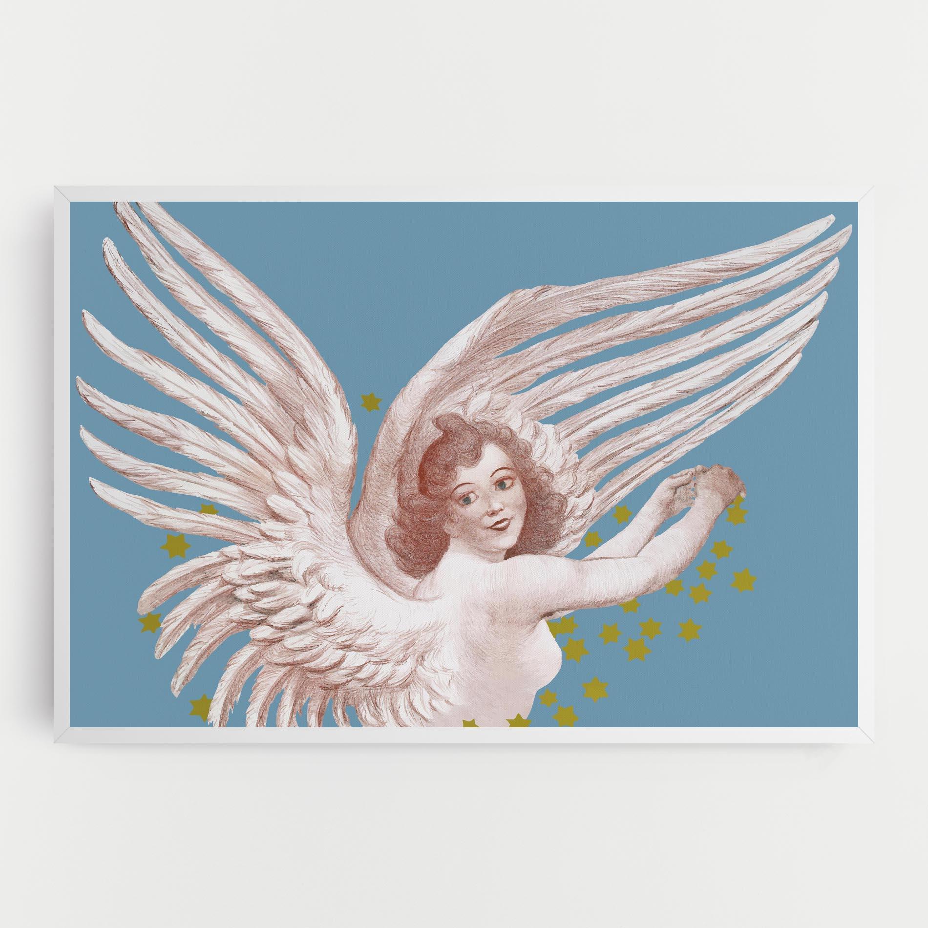Leinwandbild Stars Angel mockup 0