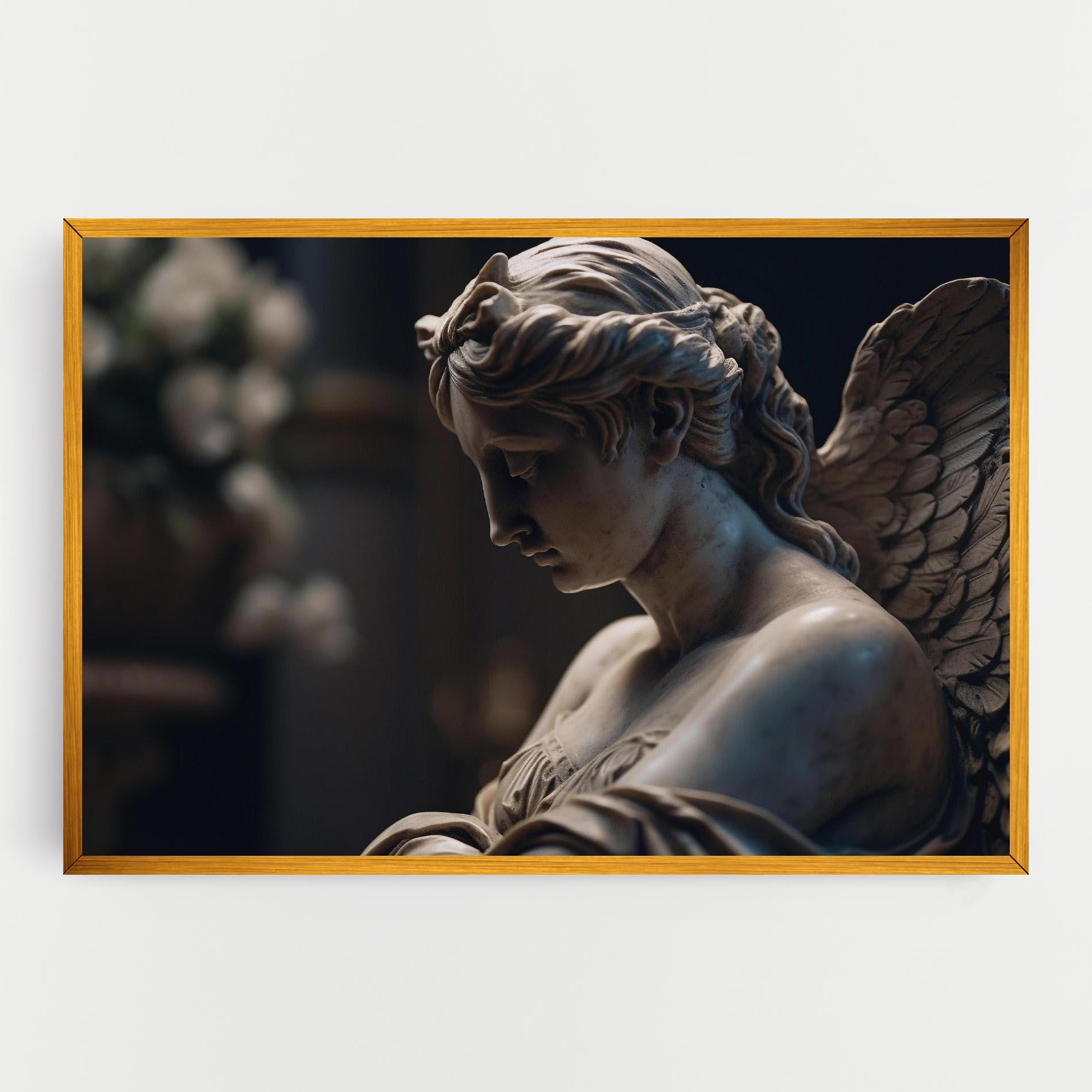 Leinwandbild Praying Woman mockup 0