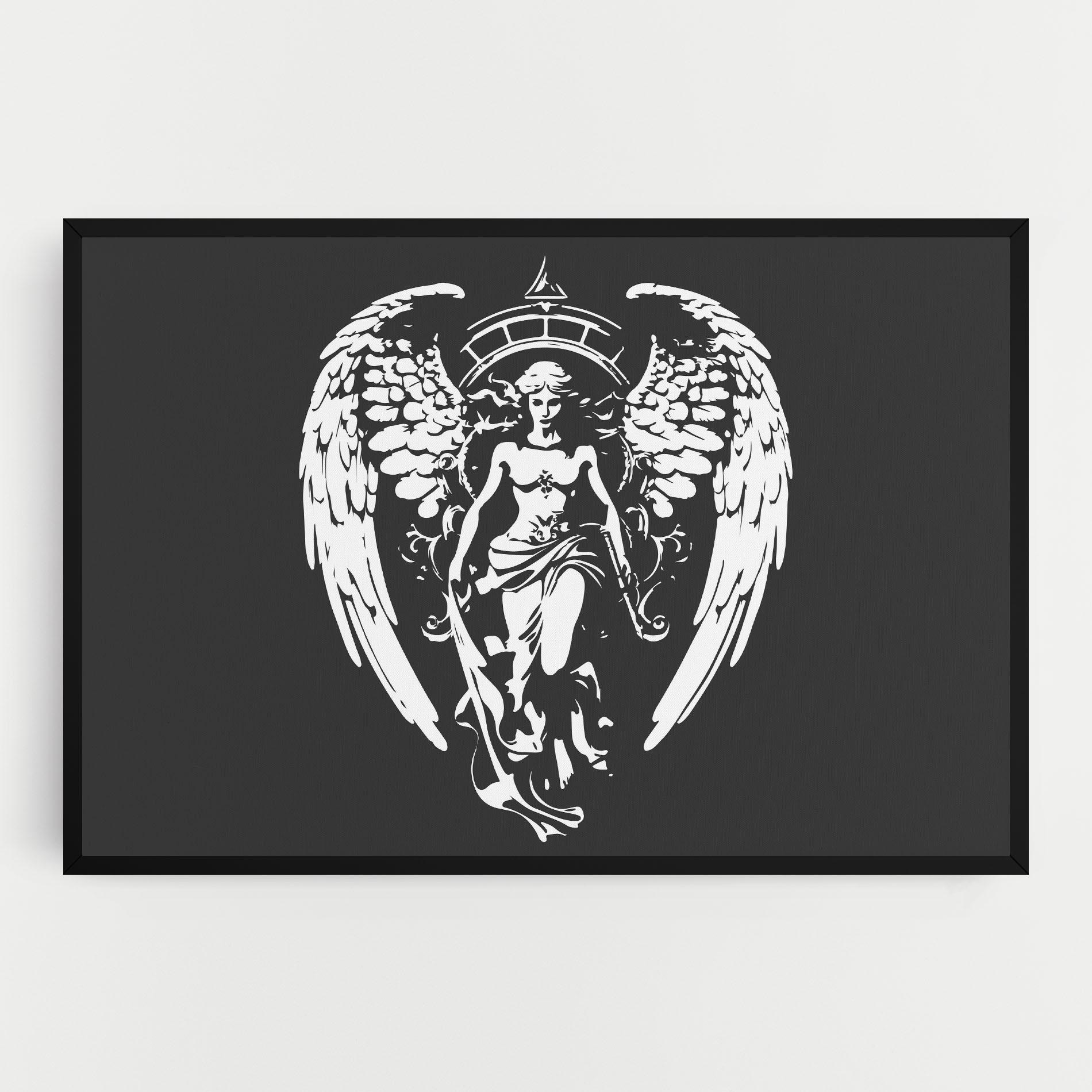 Leinwandbild Angel Of Jewels mockup 0