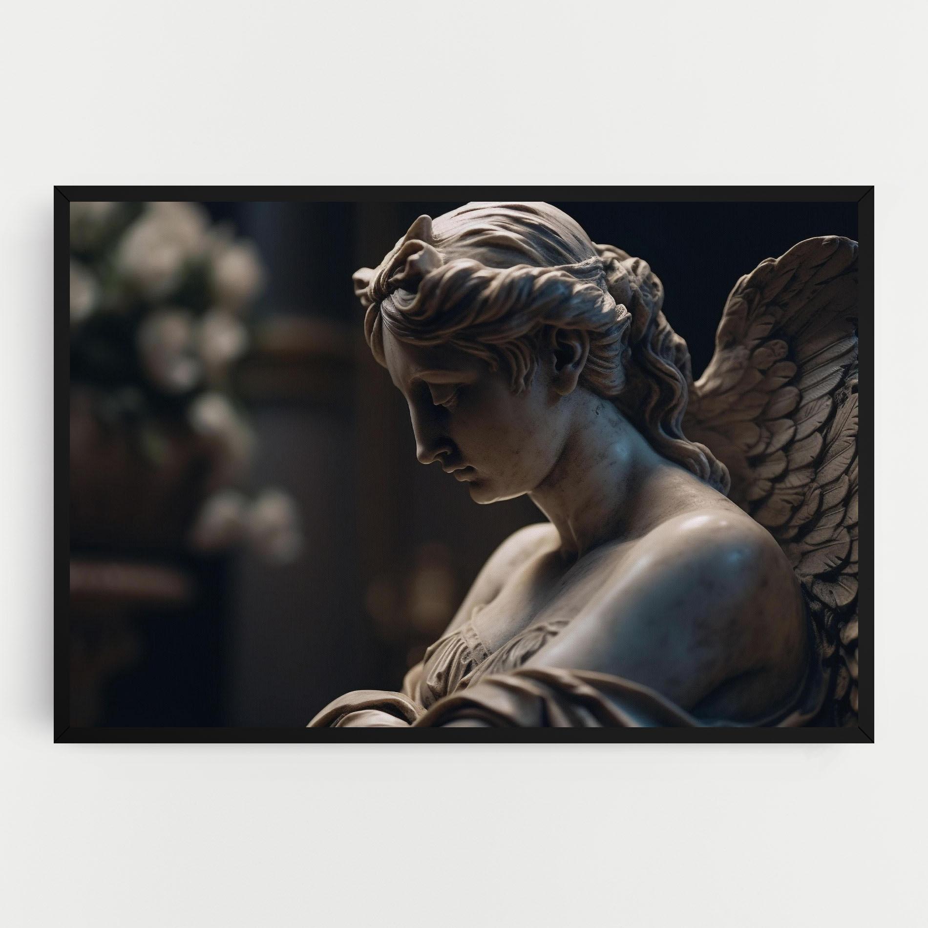 Leinwandbild Praying Woman mockup 0