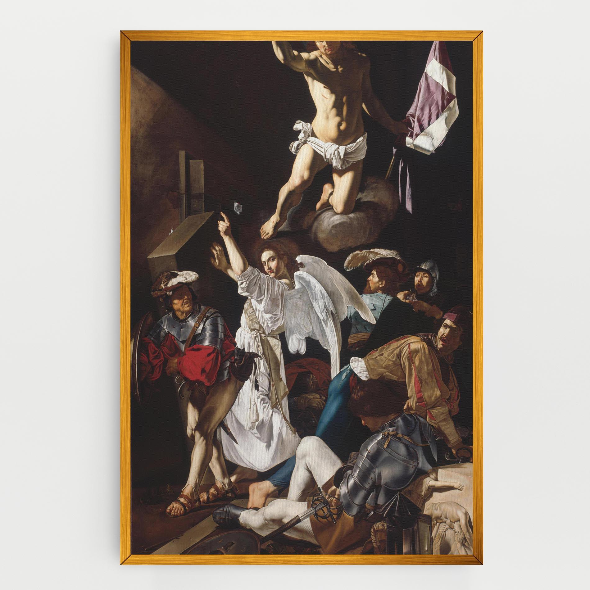 Leinwandbild Angel Painting mockup 0