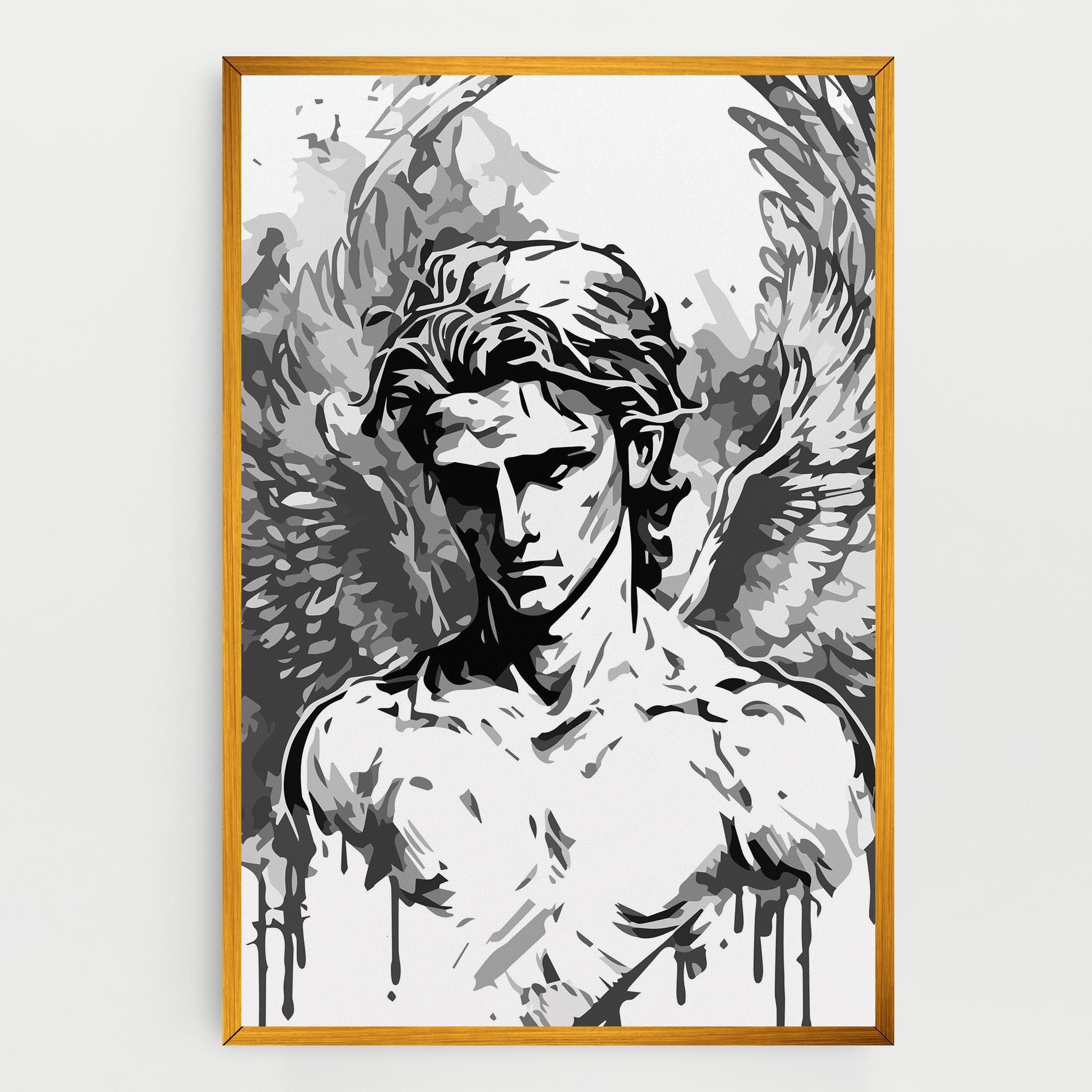 Leinwandbild Beautiful Angel mockup 0