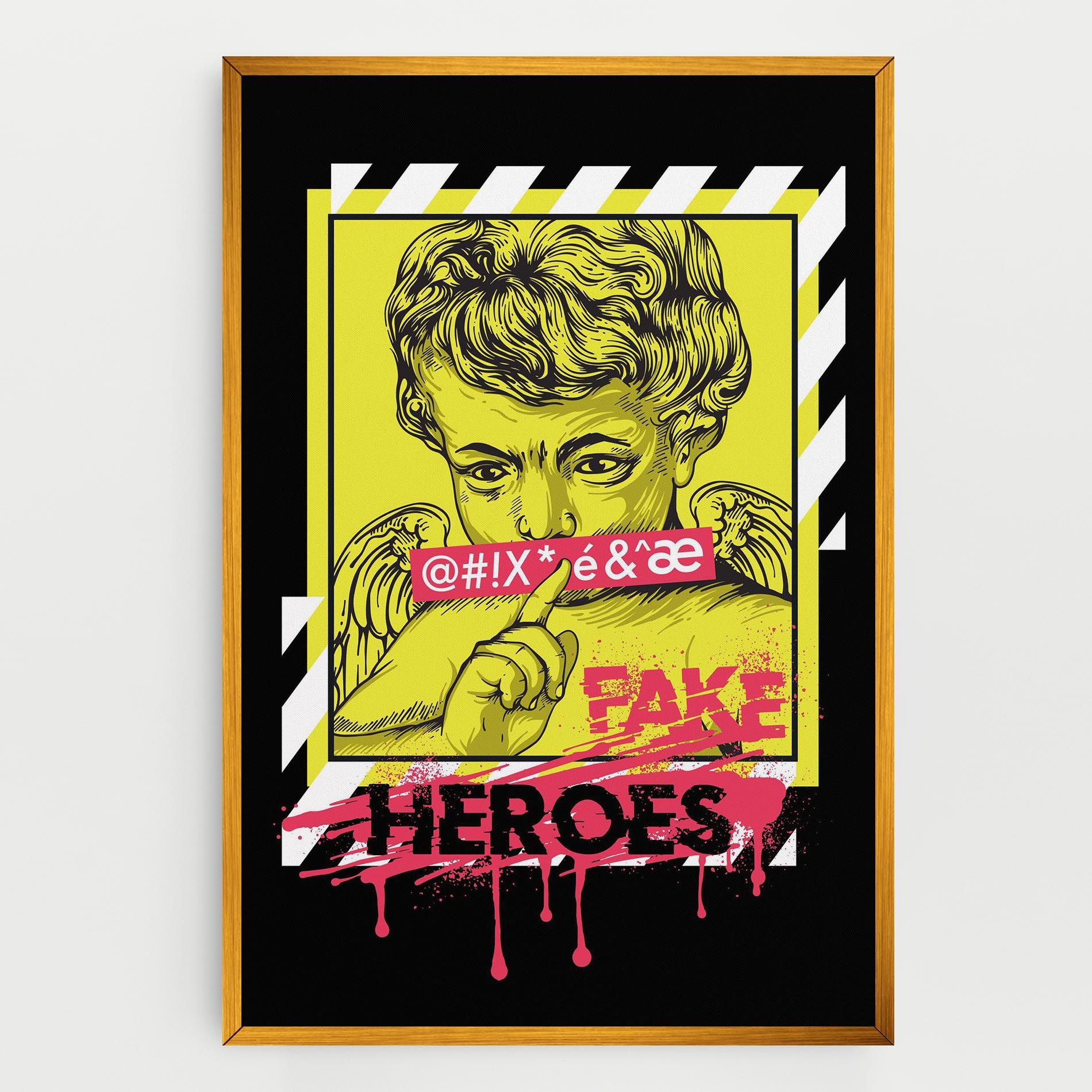 Fake Heroes mockup 0