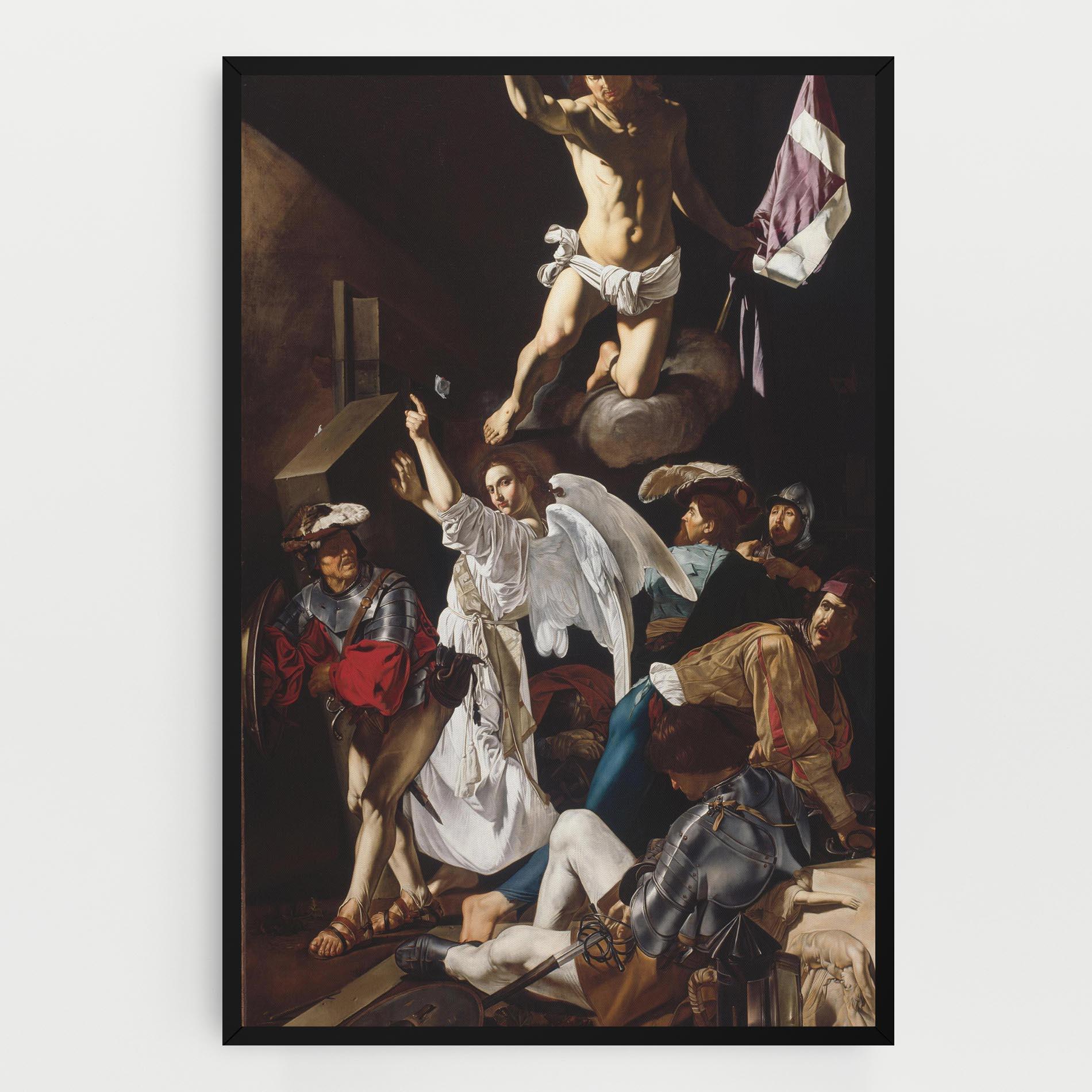 Leinwandbild Angel Painting mockup 0