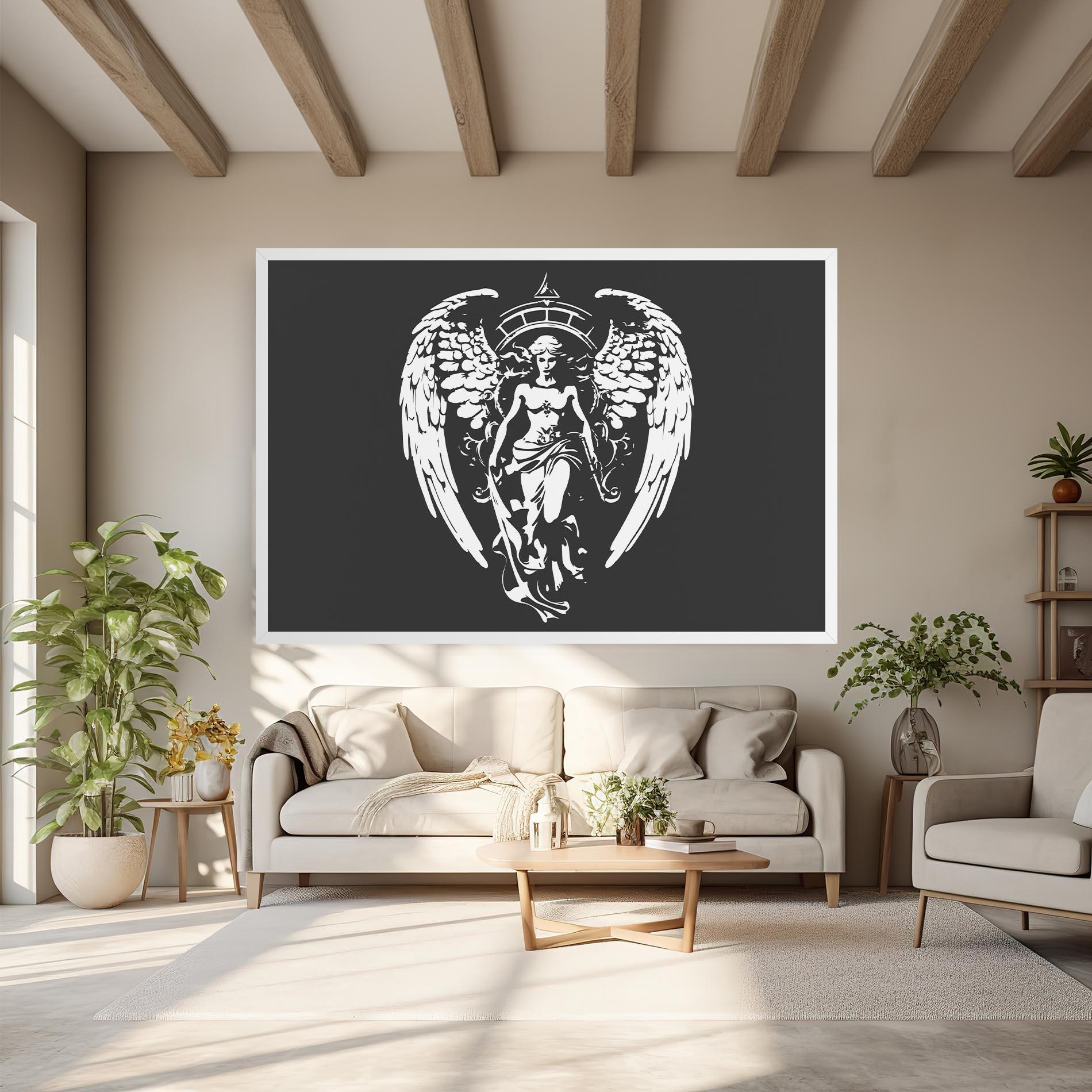 Leinwandbild Angel Of Jewels mockup 6