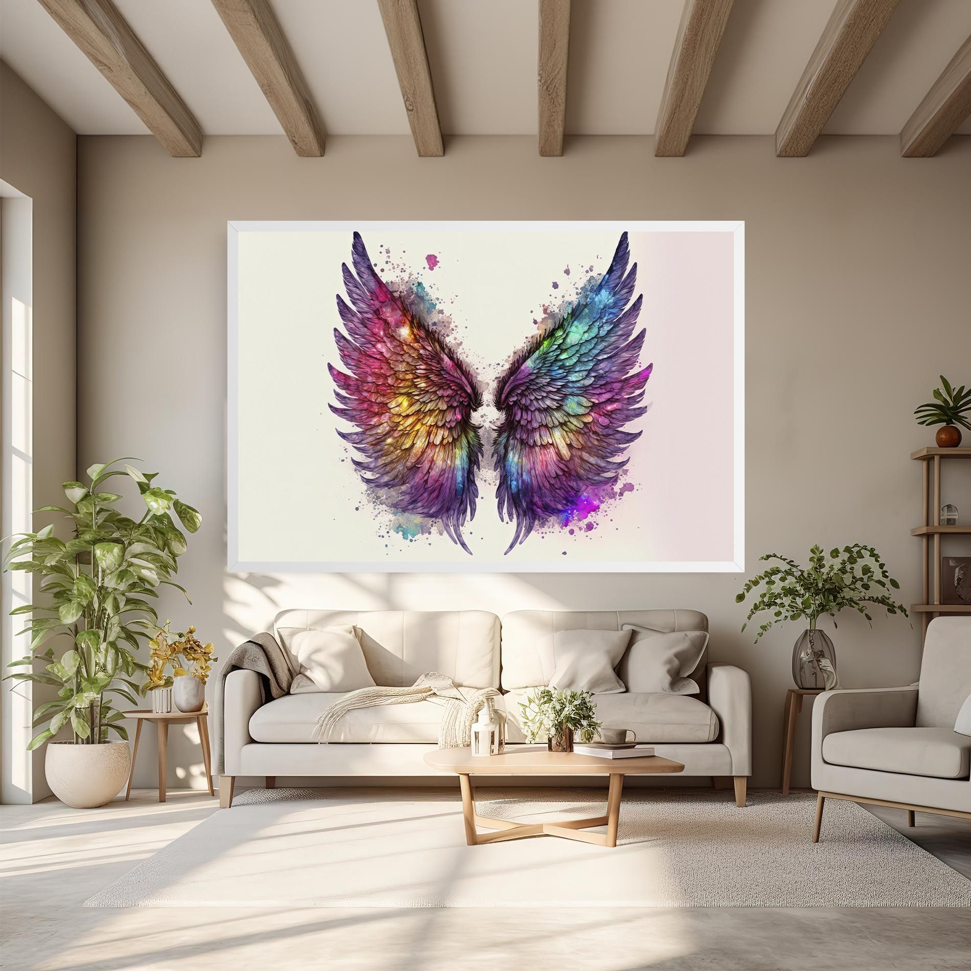 Magic Watercolor Wings mockup 6