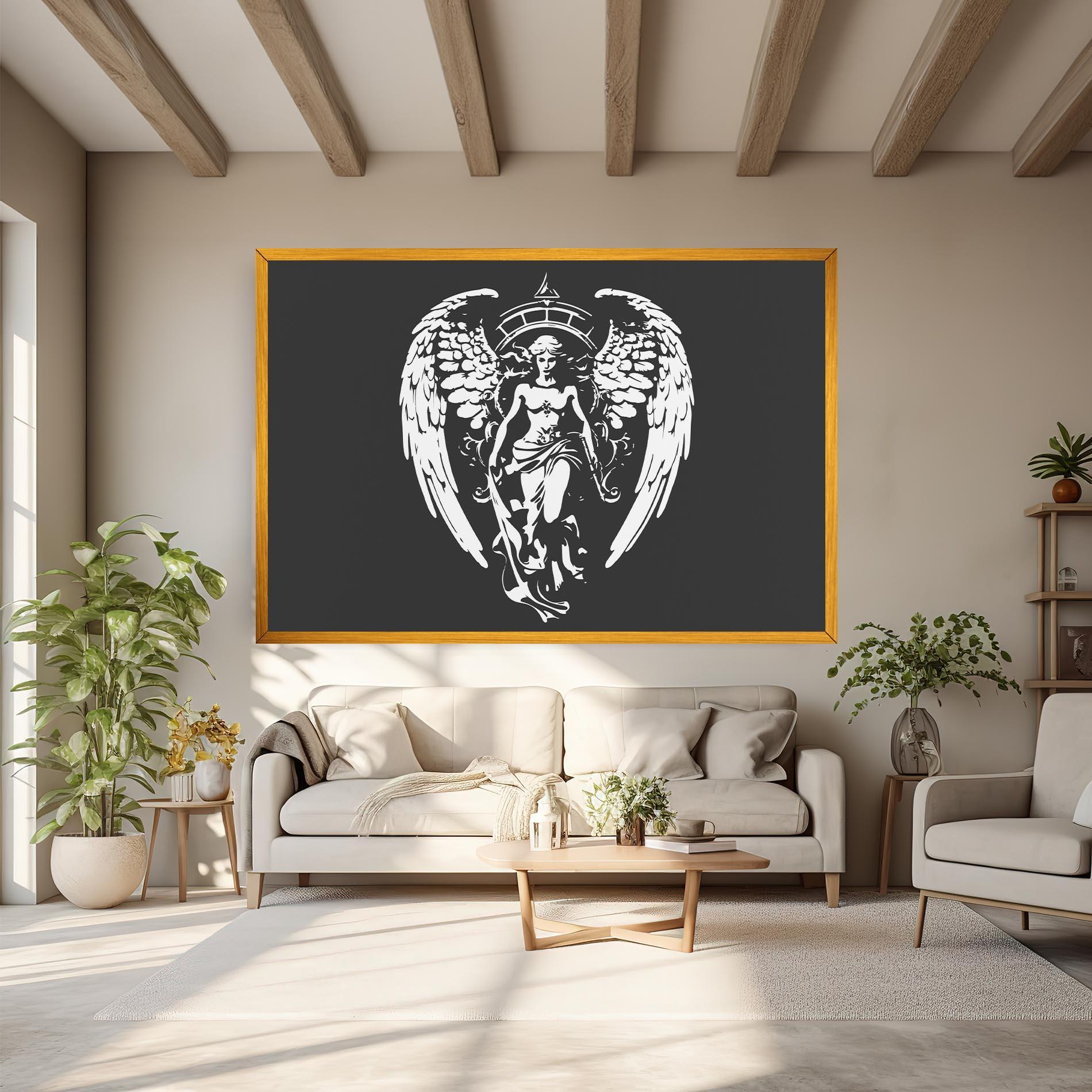 Leinwandbild Angel Of Jewels mockup 6