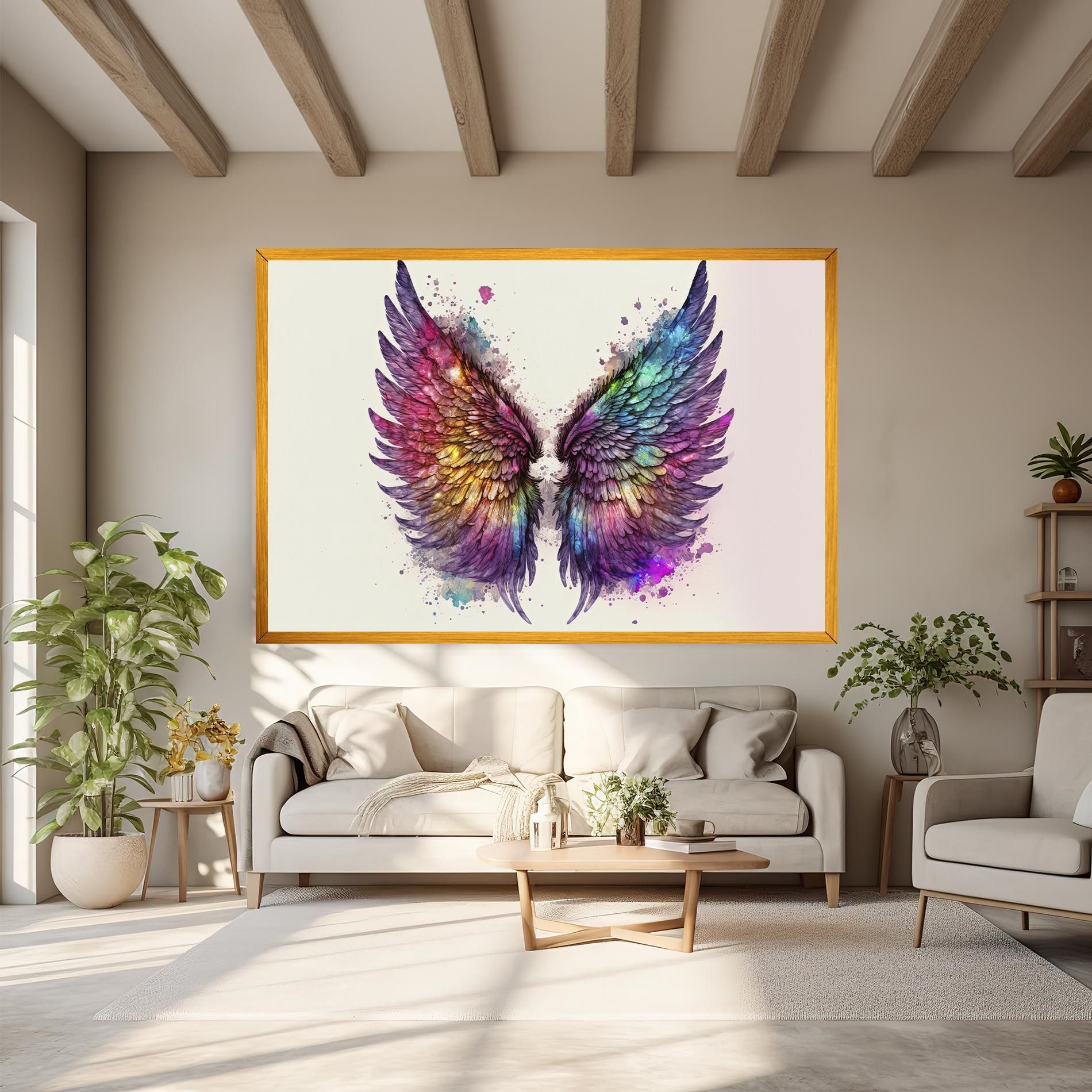Magic Watercolor Wings mockup 6