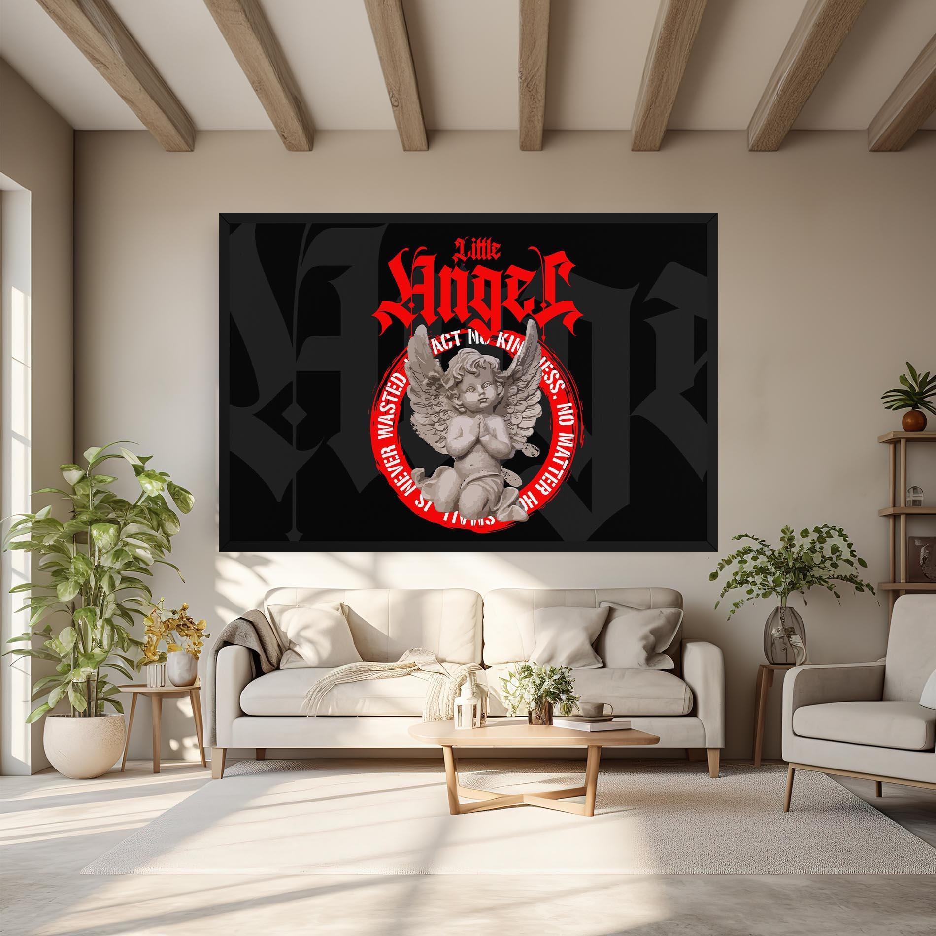 Leinwandbild Little Angel mockup 6