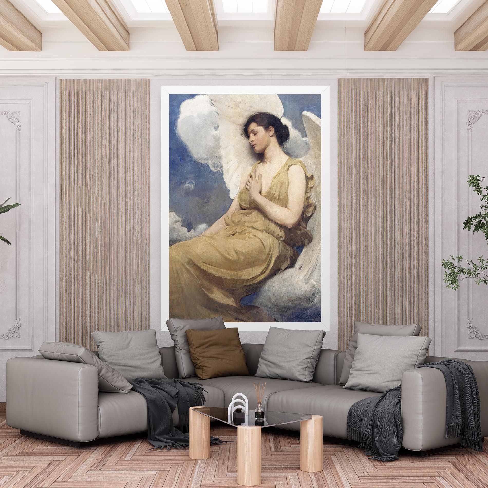 Angel Woman Painting mockup 6