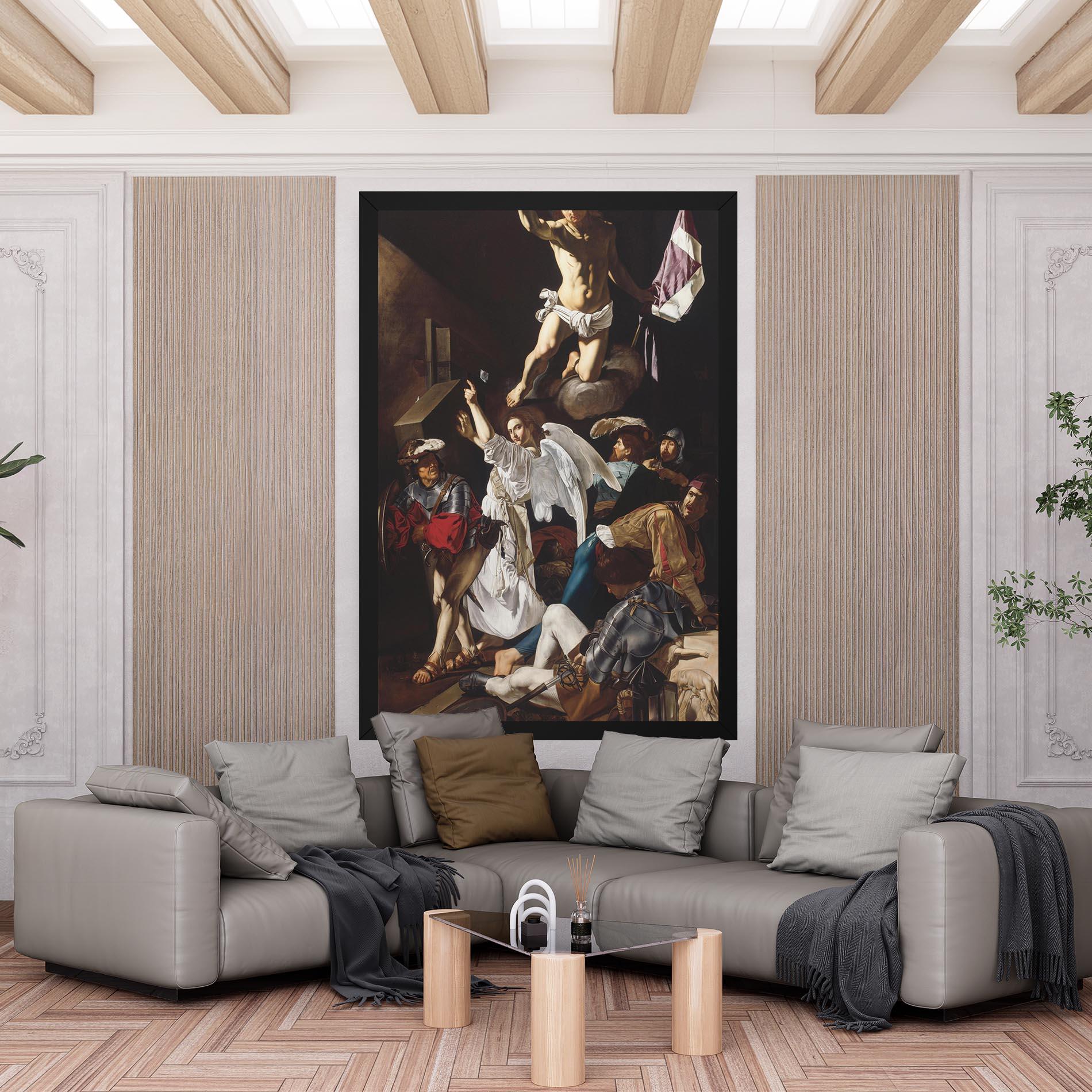 Leinwandbild Angel Painting mockup 6