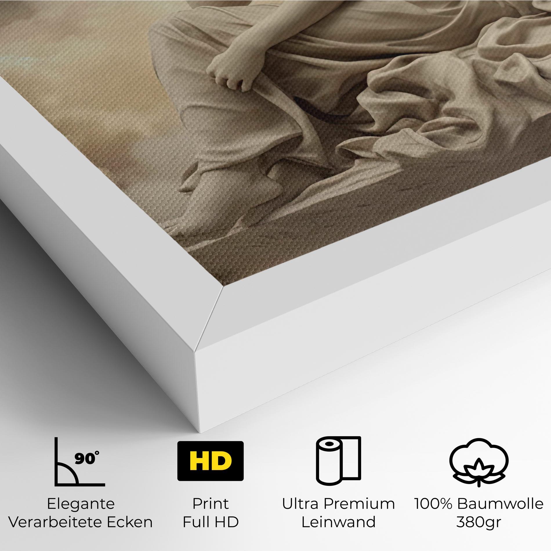 Leinwandbild Angel Guardian Cloud mockup 4