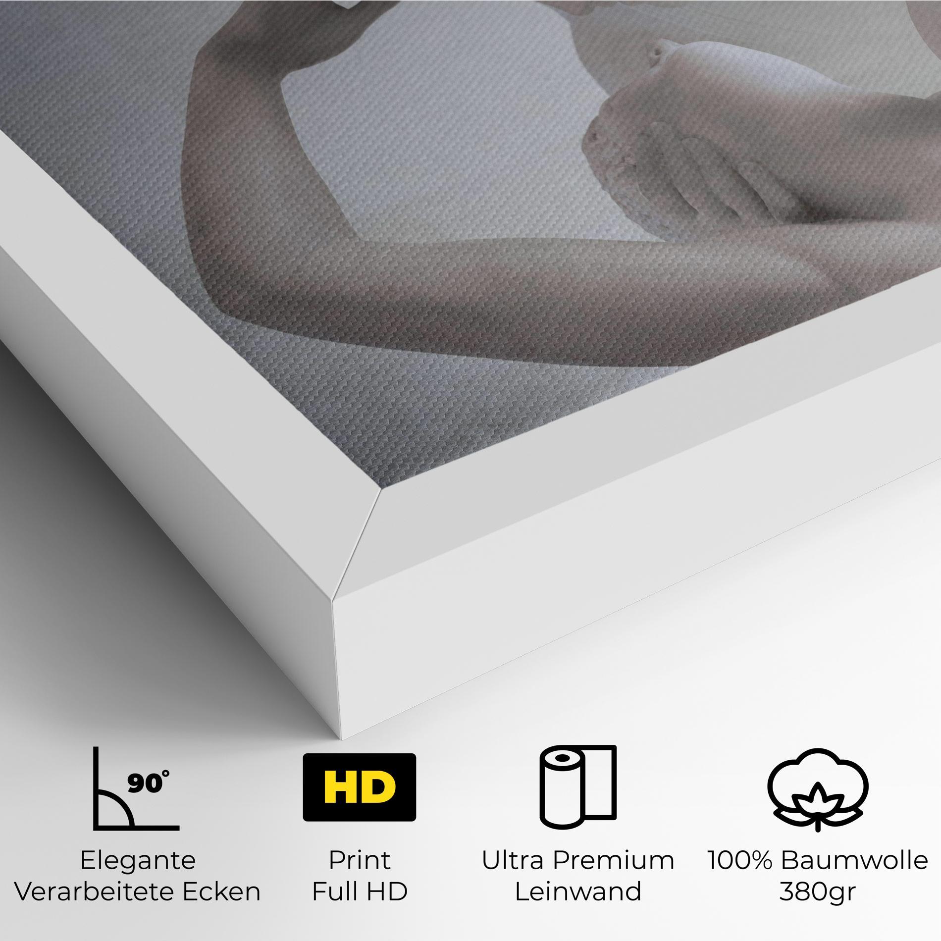 Leinwandbild Angel Kiss mockup 4